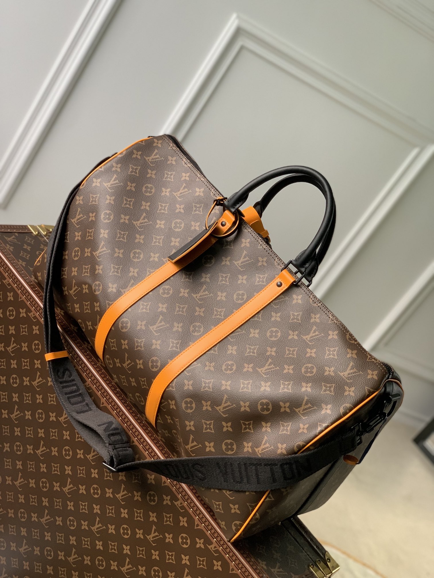 Louis Vuitton Keepall Bandoulière 45-M46377-45 × 27 × 20CM
