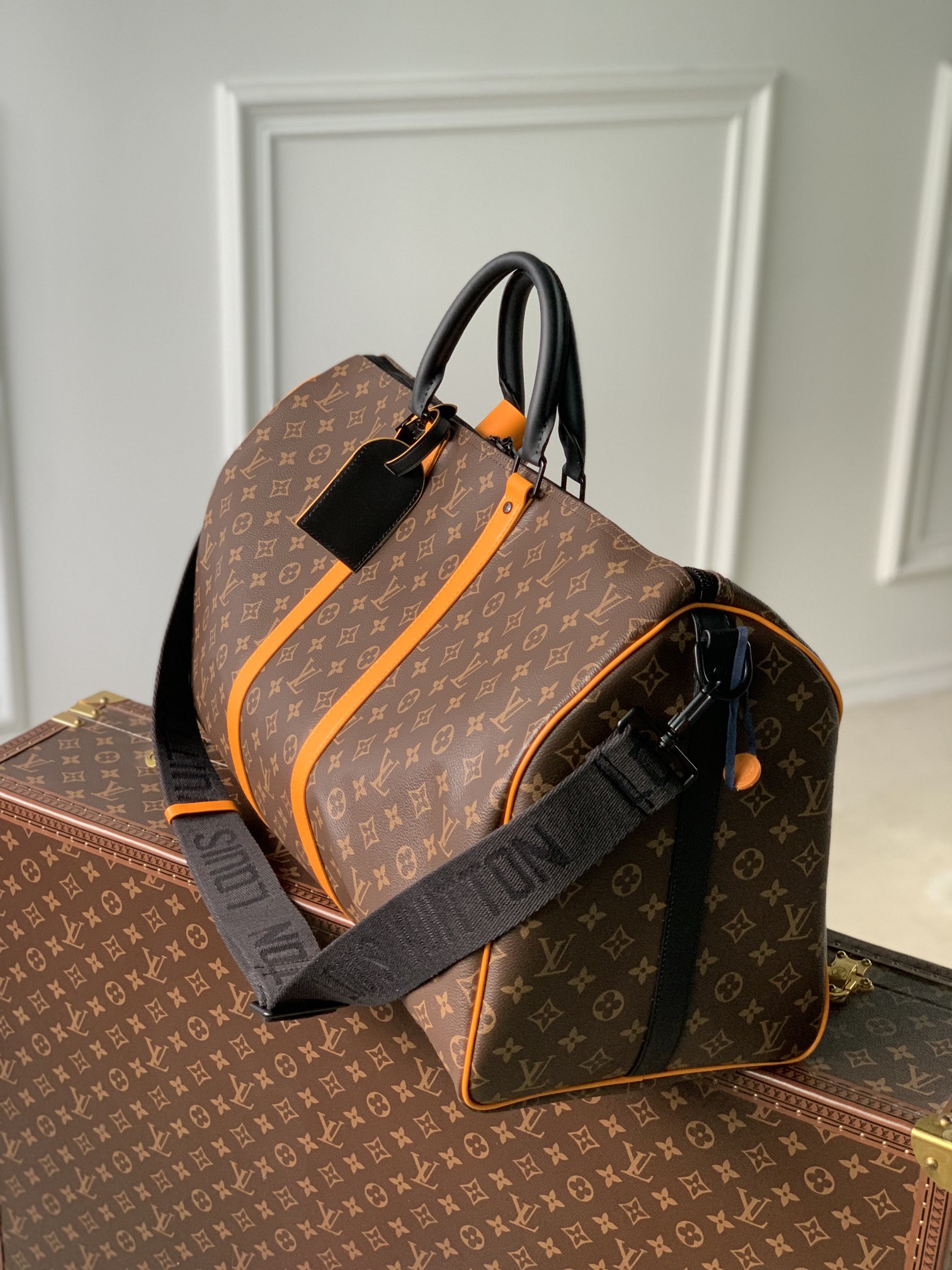 Louis Vuitton Keepall Bandoulière 45-M46377-45 × 27 × 20CM