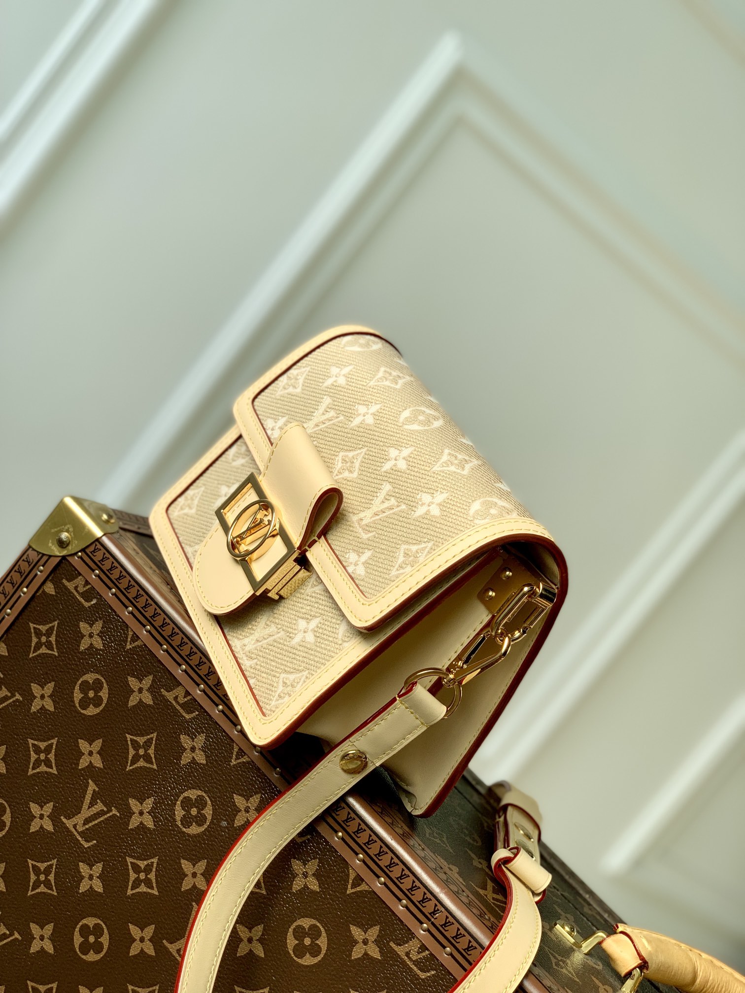 Louis Vuitton Mini Dauphine Bag-20*15*9CM Louis Vuitton Mini Dauphine Bag-20*15*9CM