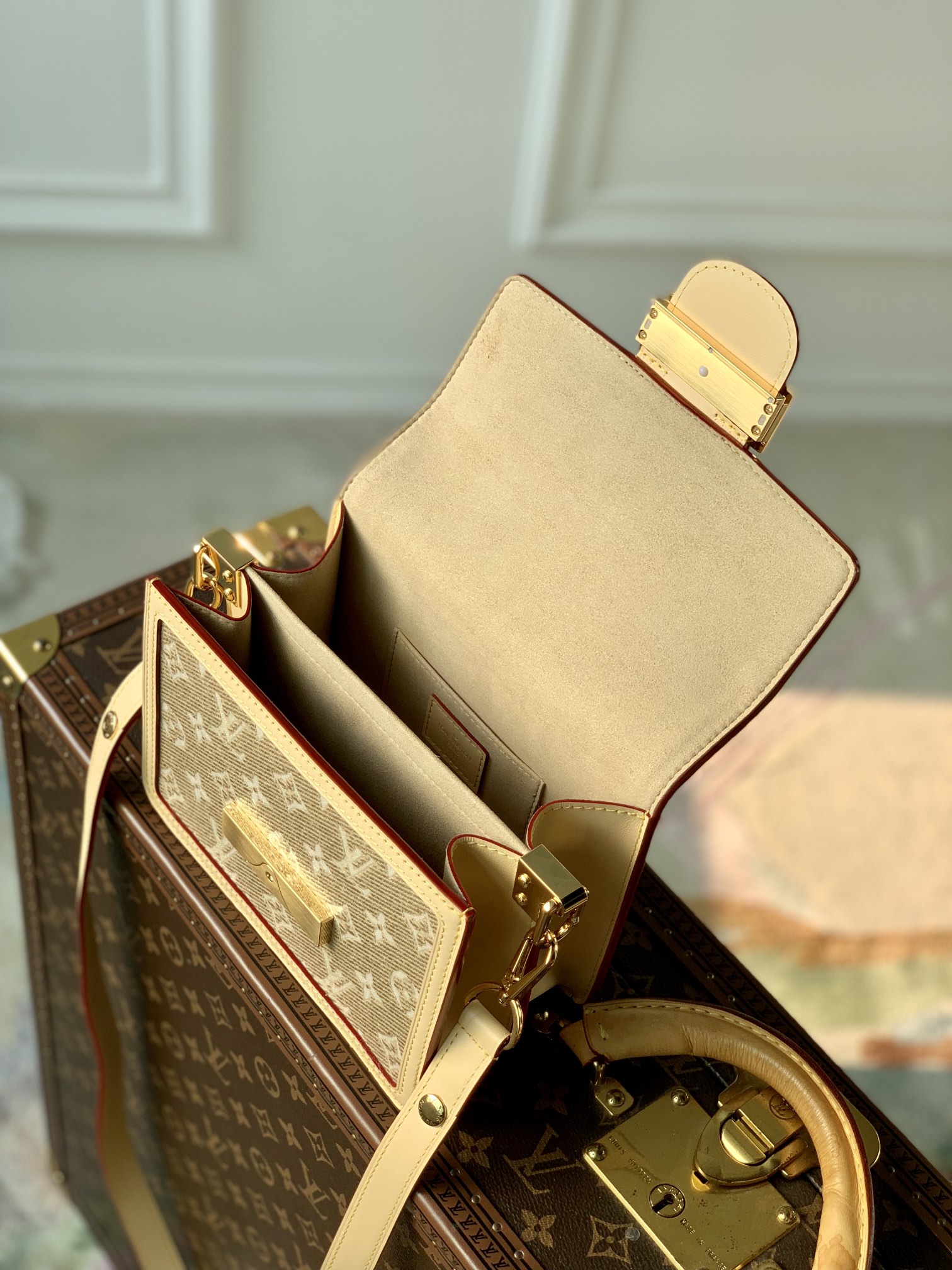 Louis Vuitton Mini Dauphine Bag-20*15*9CM Louis Vuitton Mini Dauphine Bag-20*15*9CM