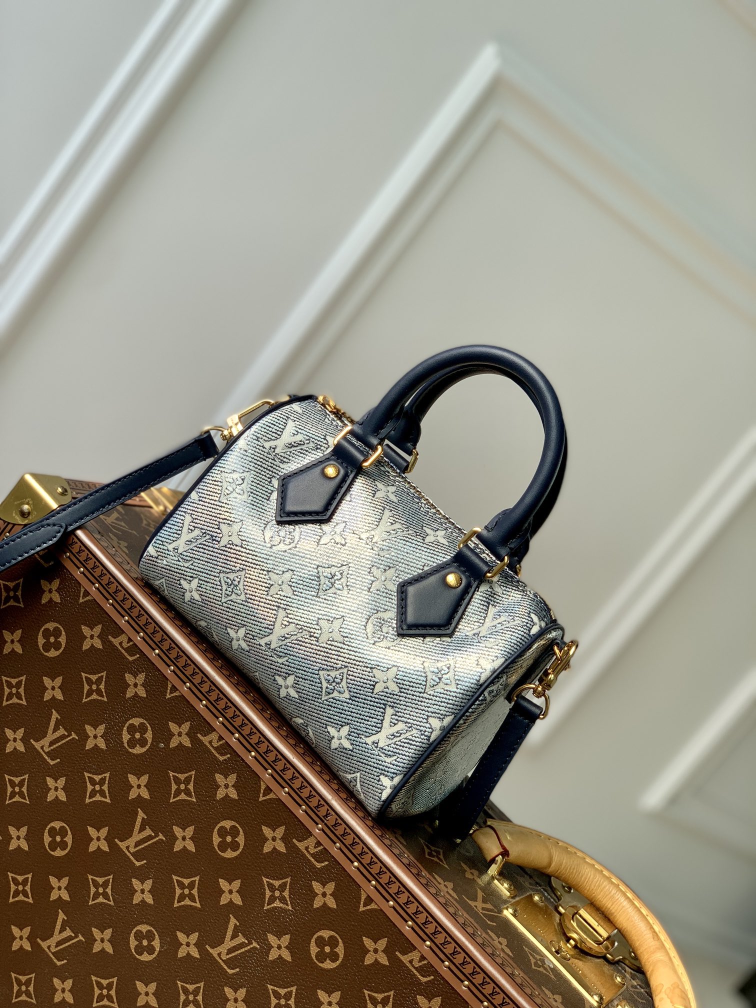 Louis Vuitton Speedy Bandoulière 20 -M23069-20*13.5*12CM