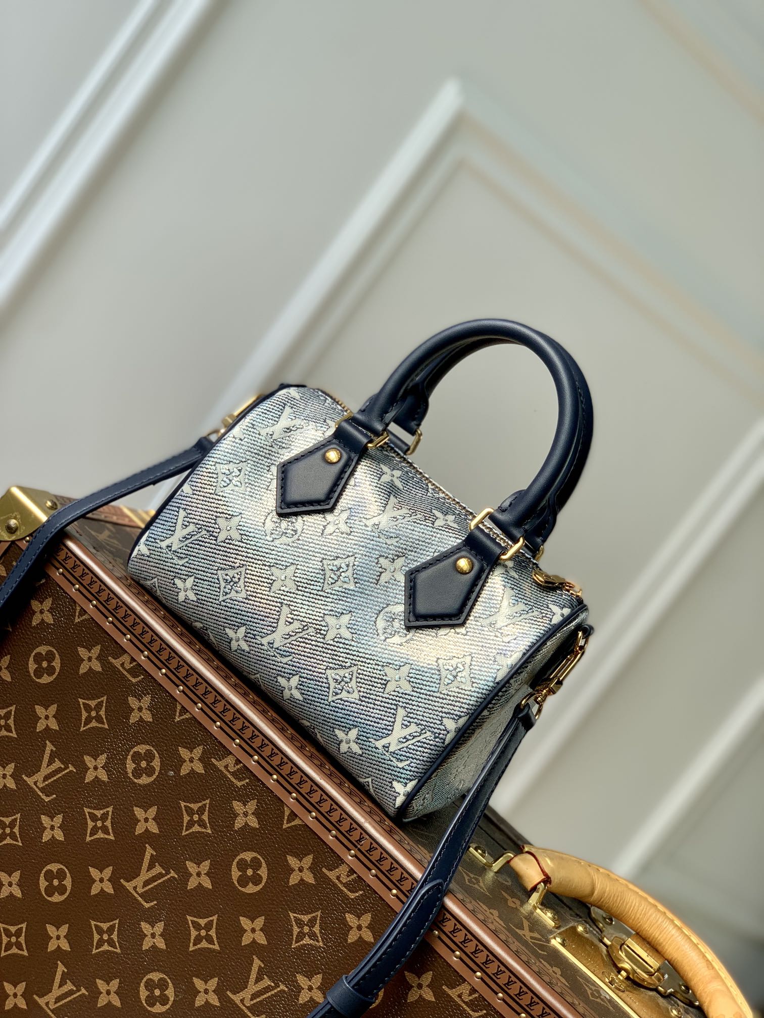 Louis Vuitton Speedy Bandoulière 20 -M23069-20*13.5*12CM