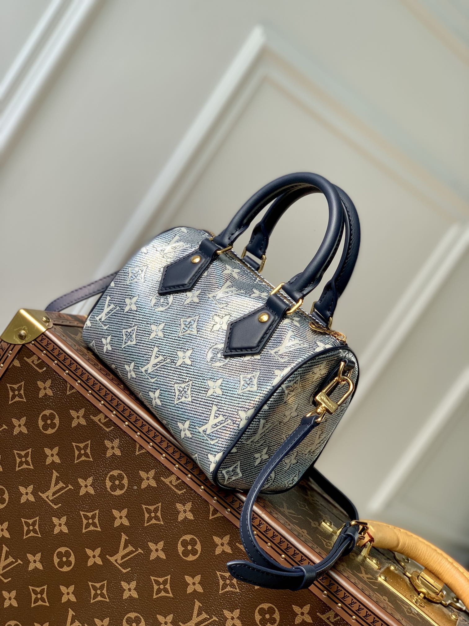 Louis Vuitton Speedy Bandoulière 20 -M23069-20*13.5*12CM