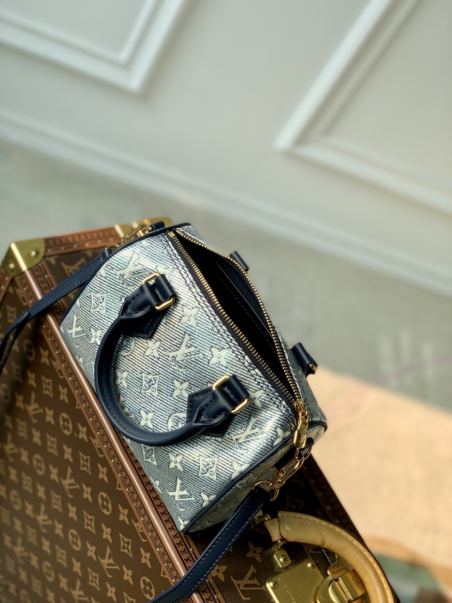 Louis Vuitton Speedy Bandoulière 20 -M23069-20*13.5*12CM