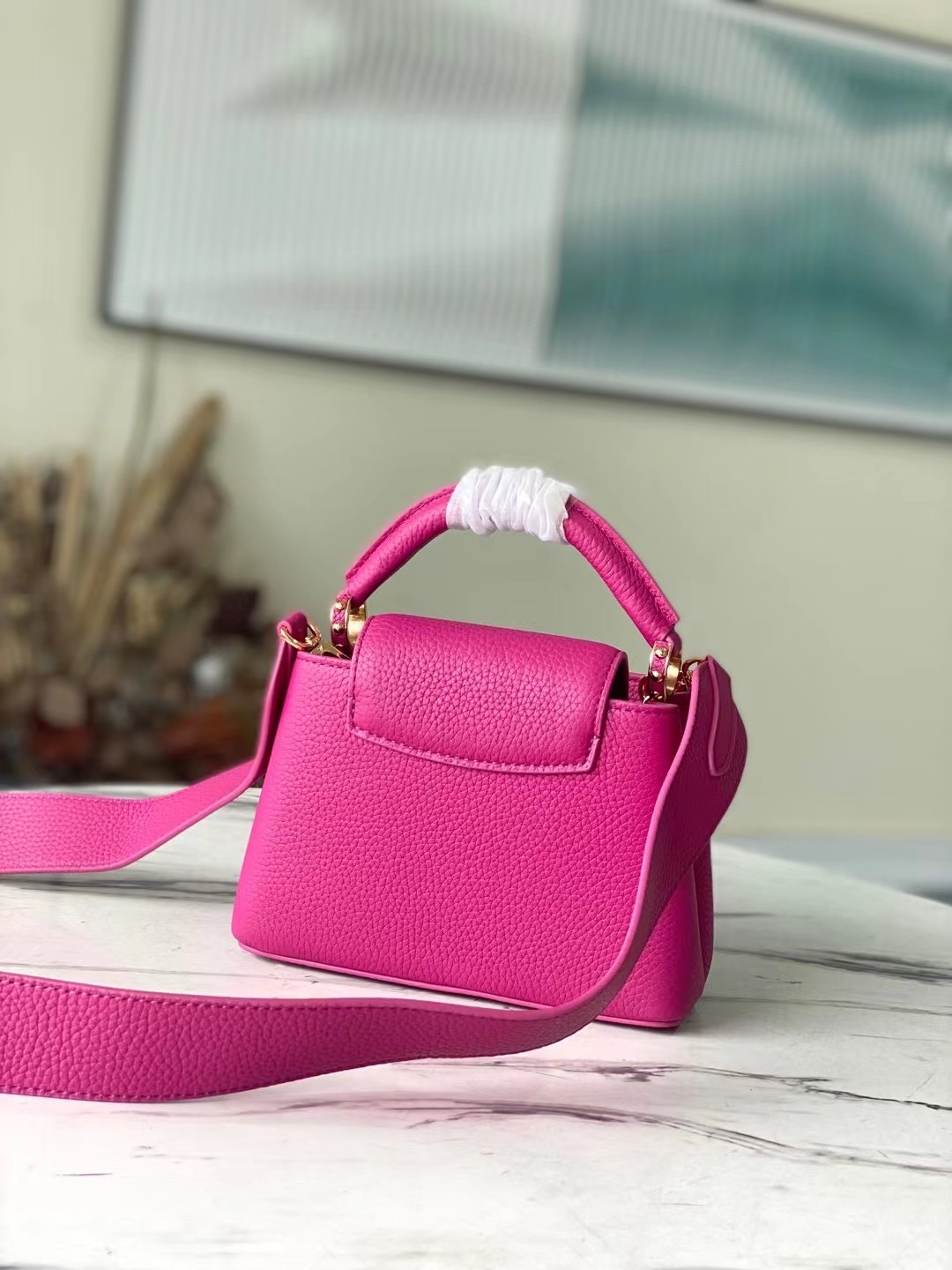 Louis Vuitton Mini Capucines Handlebag-21*14*8CM