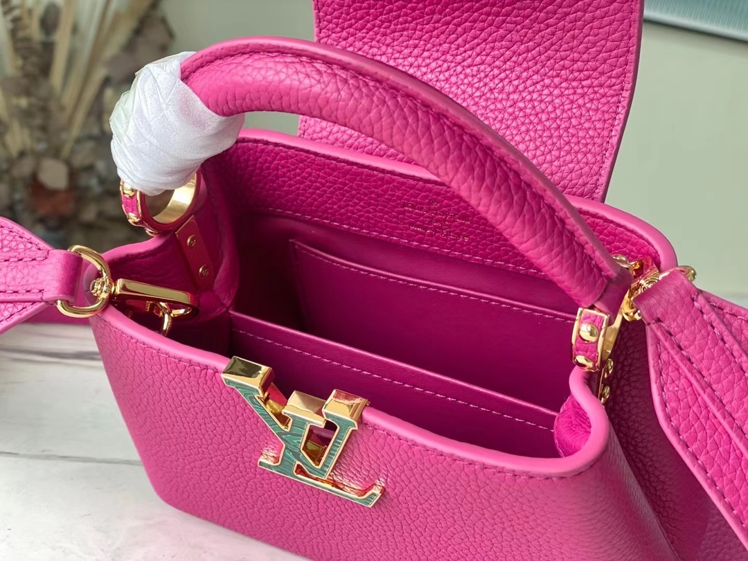 Louis Vuitton Mini Capucines Handlebag-21*14*8CM