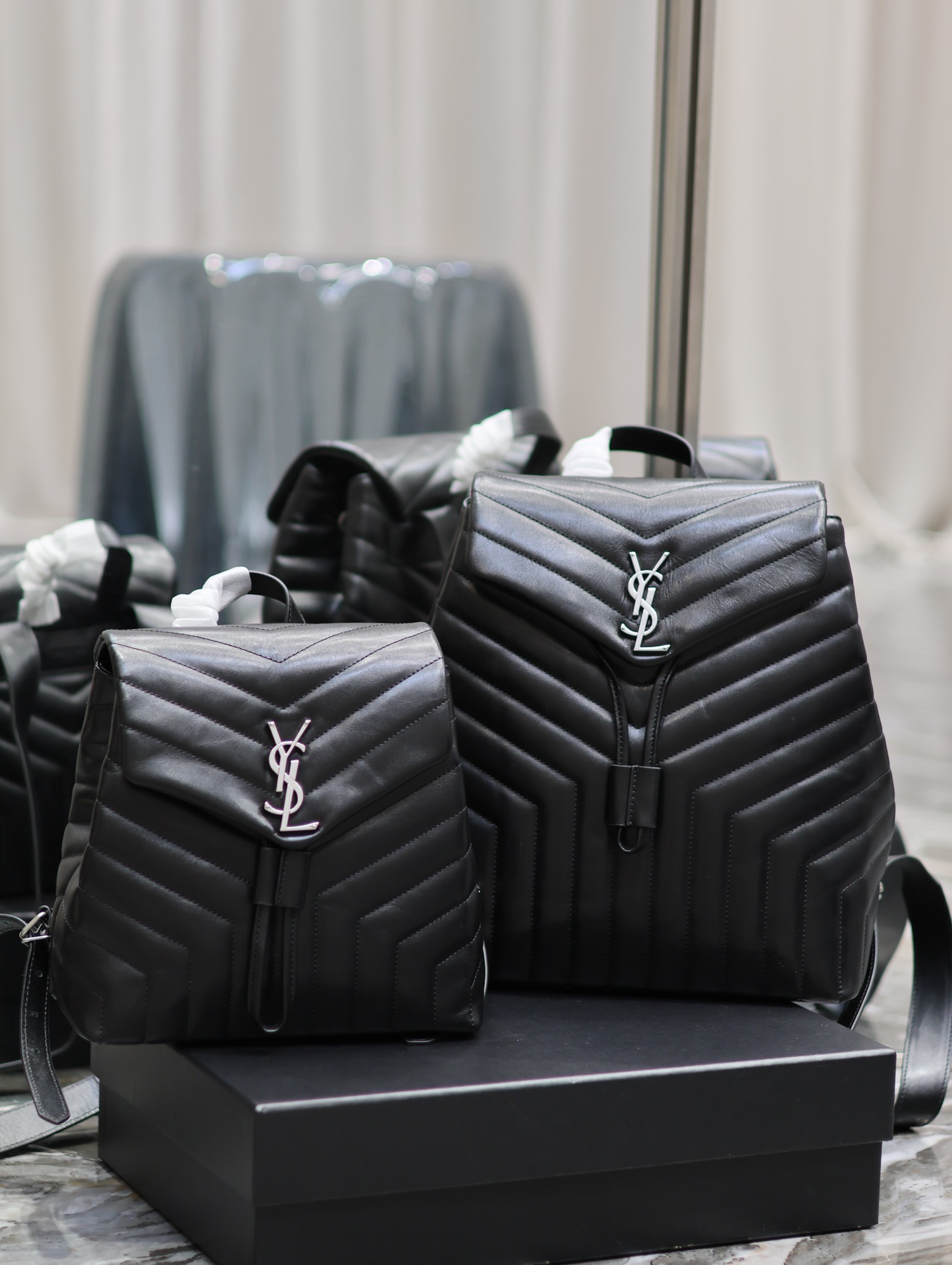 YSL Large LouLou Backpack