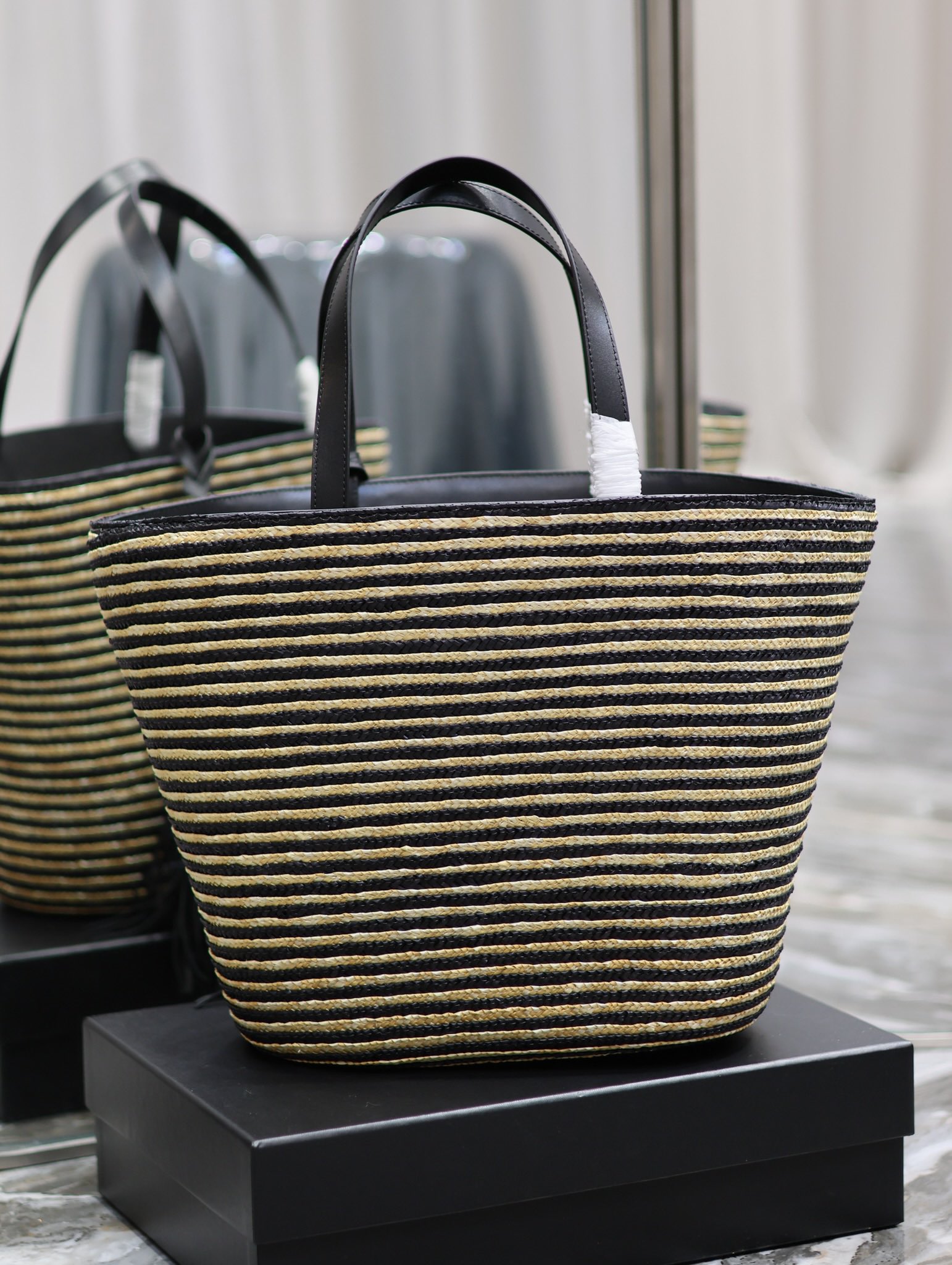 YSL Raffia Rattan Bag-30×28×15CM