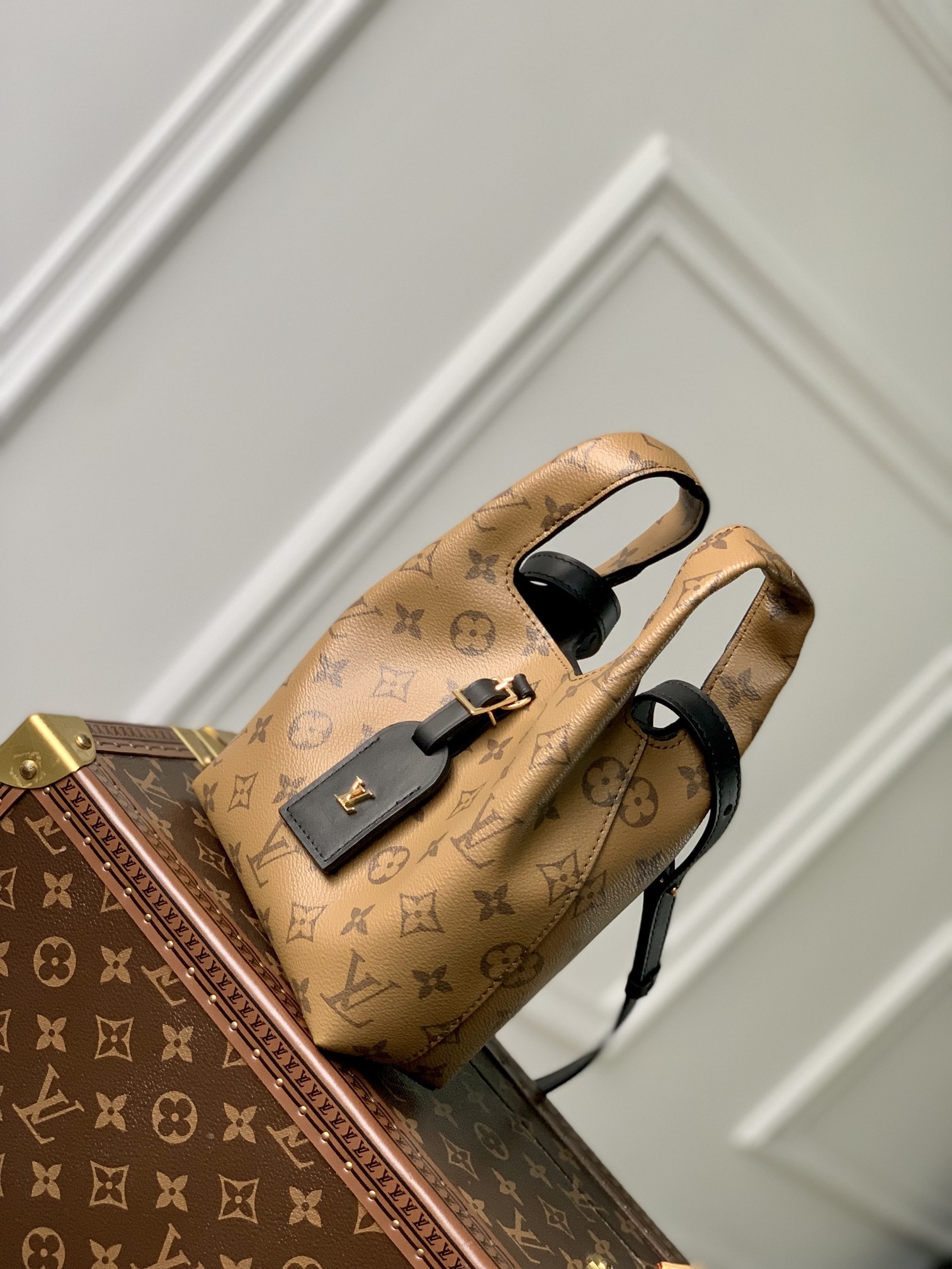 Louis Vuitton ATLANTIS BB Handlebag-17×17 x7CM