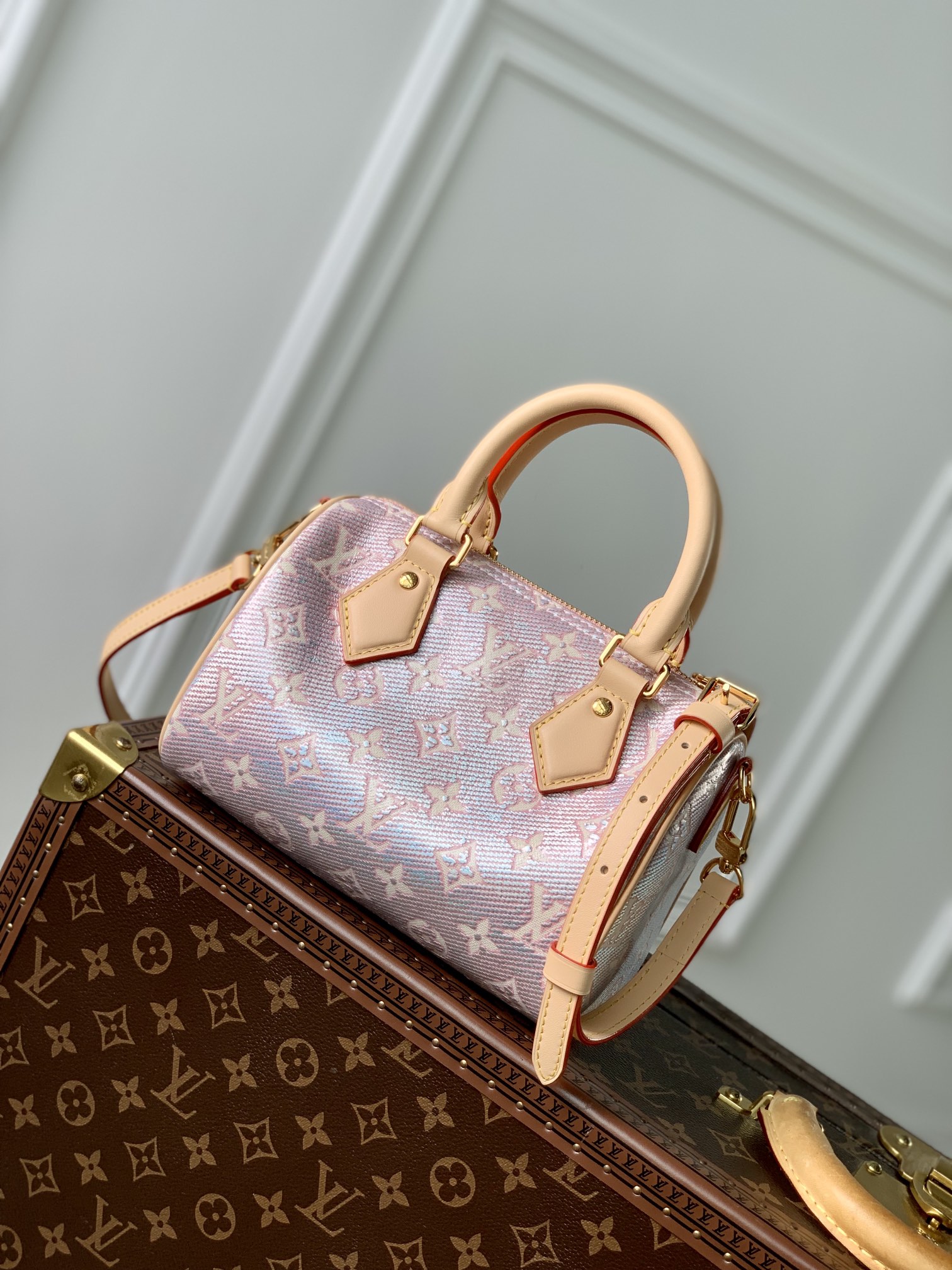 Louis Vuitton Speedy Bandoulière 20 -M23069-20*13.5*12CM