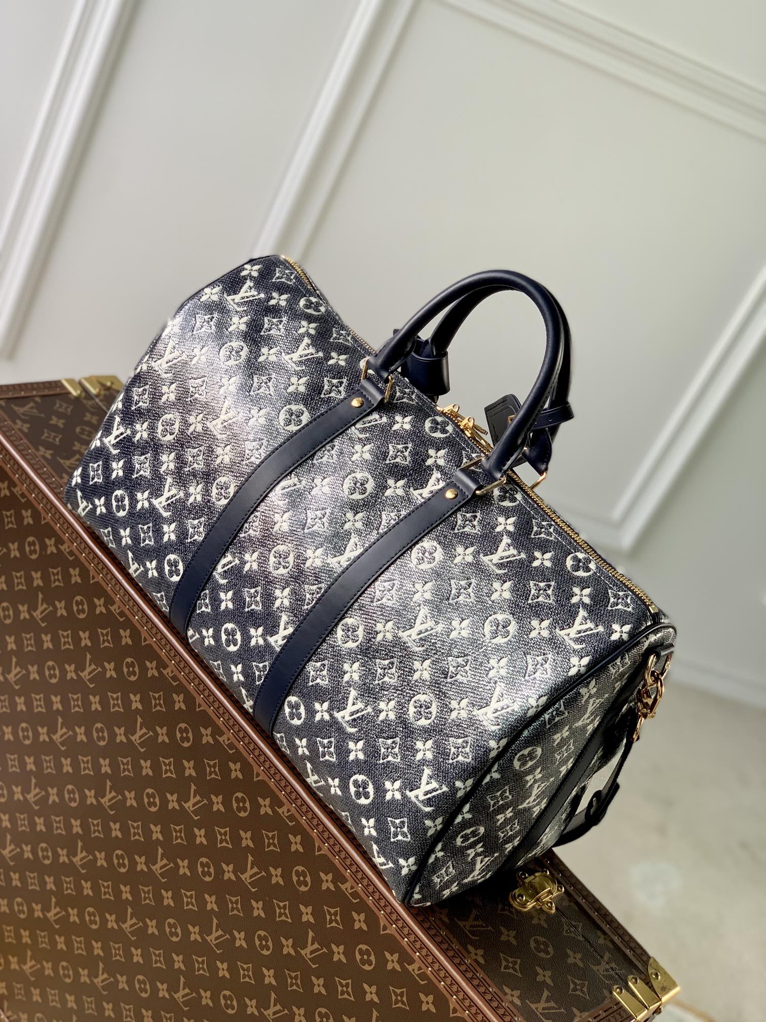 Louis Vuitton Keepall Bandoulière 45-M46377-45 × 27 × 20CM