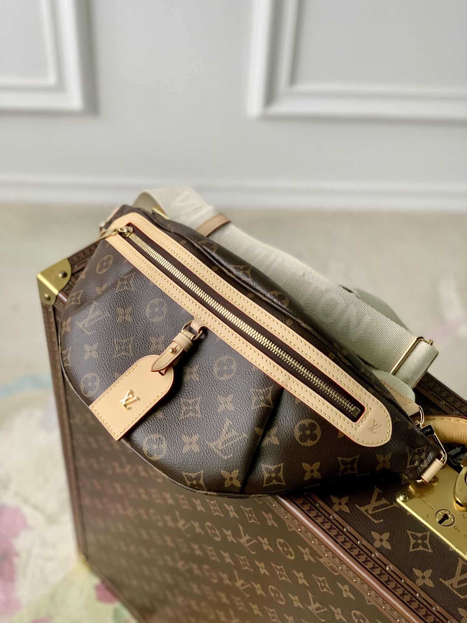 Louis Vuitton Mini Bumbag-M46784-38×16×7.5CM