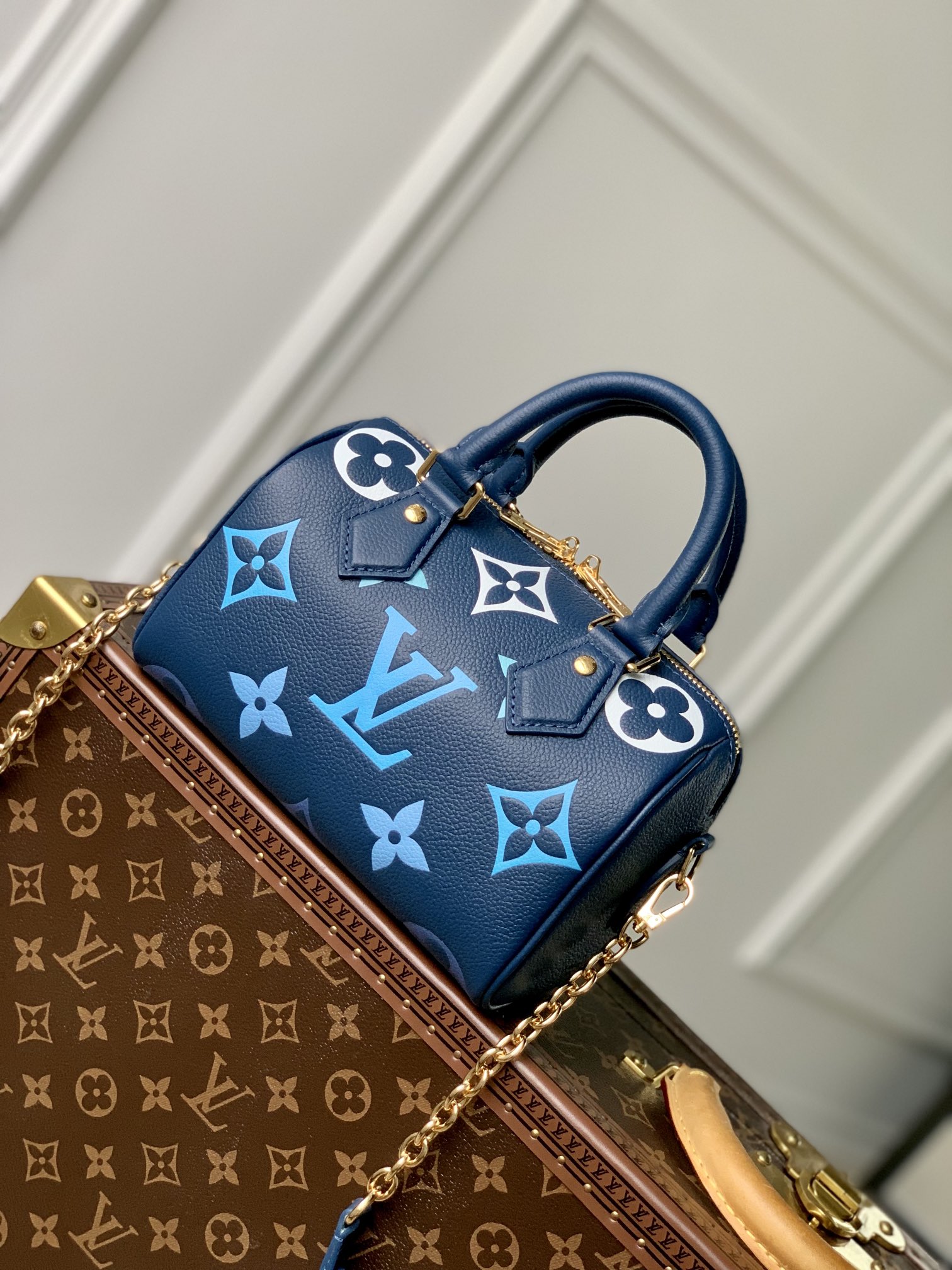 Louis Vuitton Speedy Bandoulière 20 -M46517-20*13.5*12CM