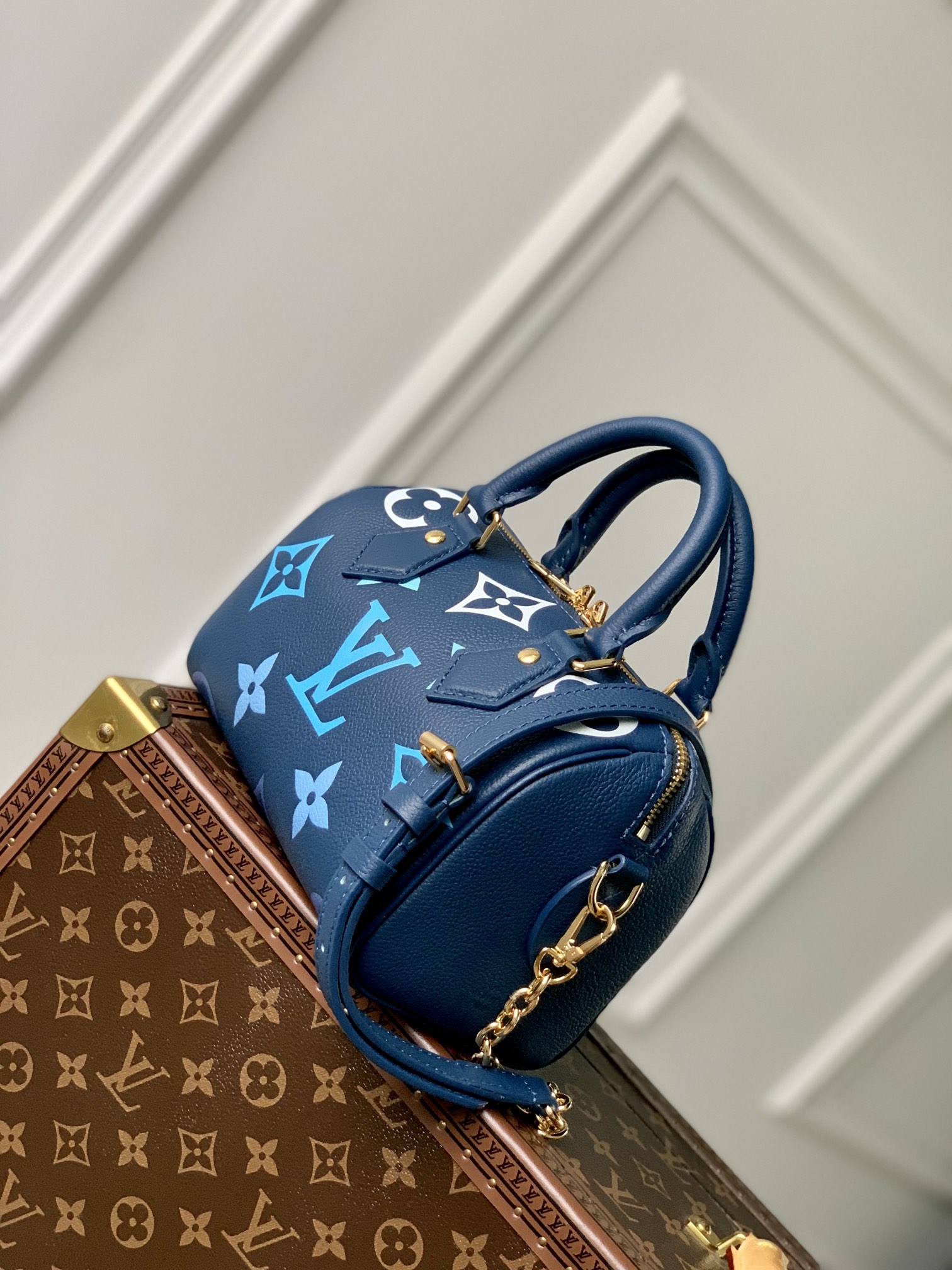 Louis Vuitton Speedy Bandoulière 20 -M46517-20*13.5*12CM