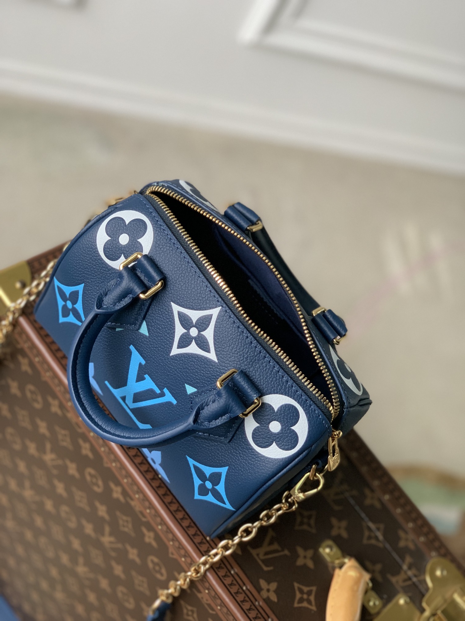 Louis Vuitton Speedy Bandoulière 20 -M46517-20*13.5*12CM