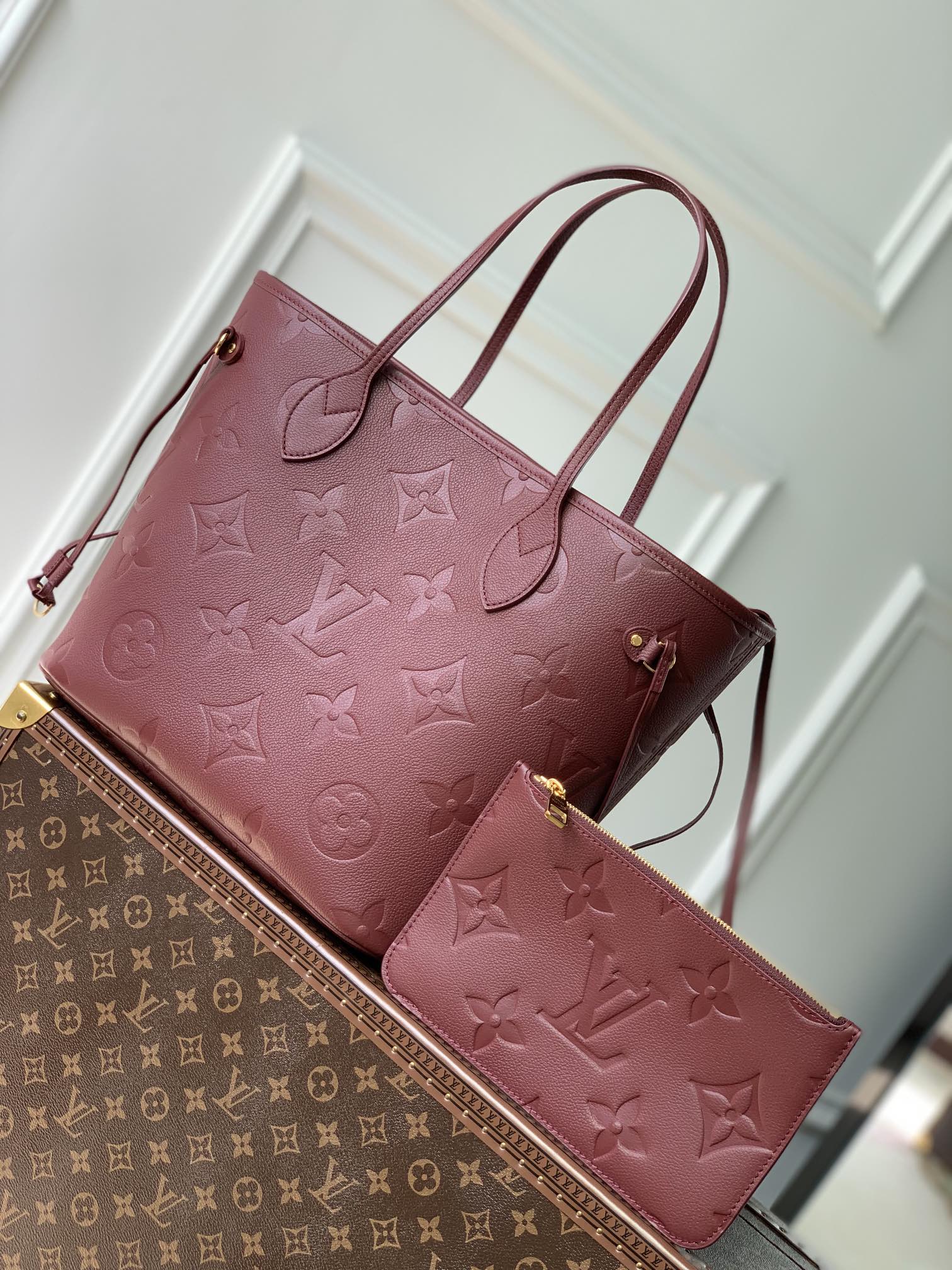 Louis Vuitton Neverfull M46102-32*29*17CM