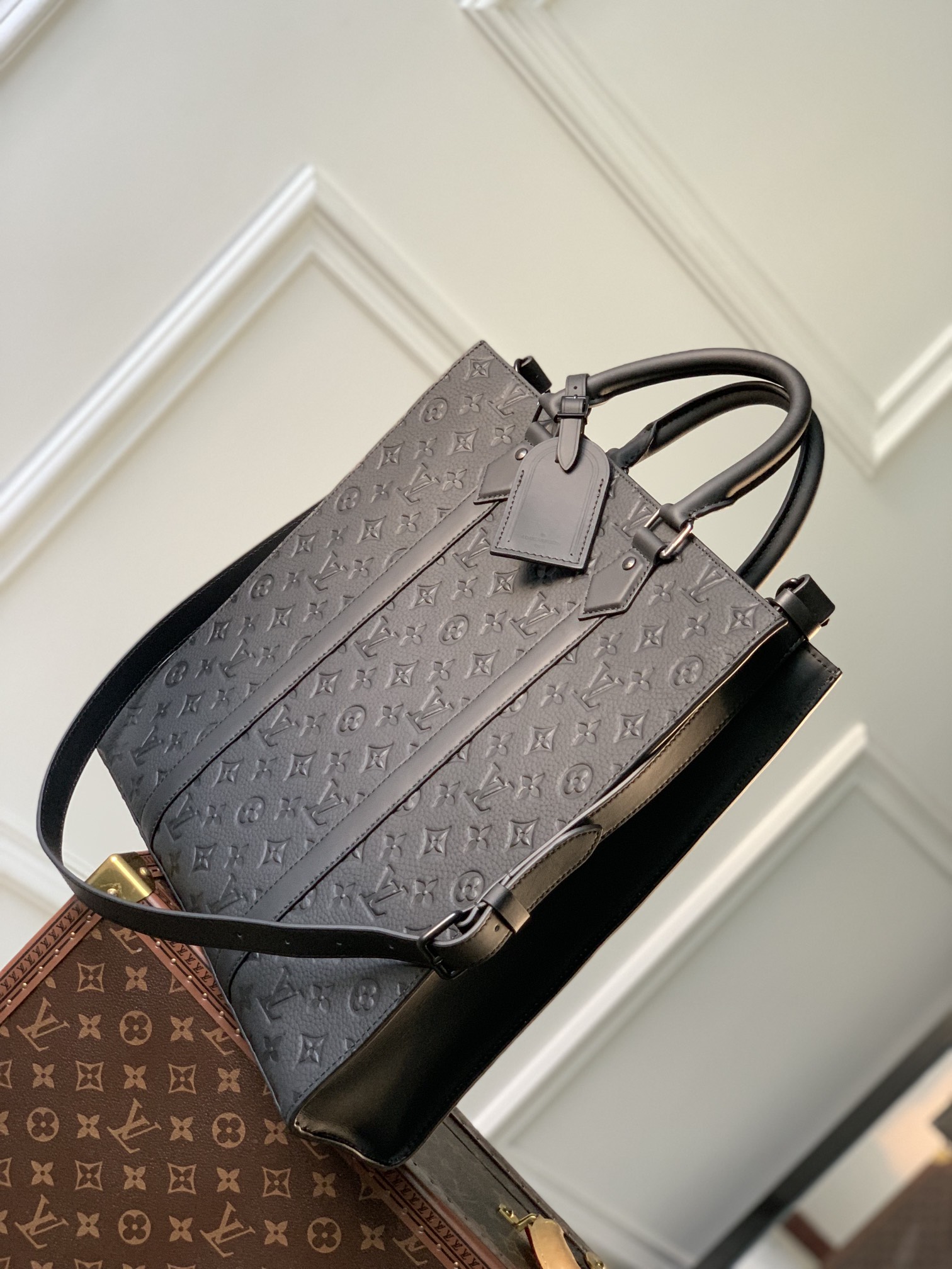 Louis Vuitton Sac Plat Handbags-36.5 x 38.0 x 9CM Louis Vuitton Sac Plat Handbags-36.5 x 38.0 x 9CM