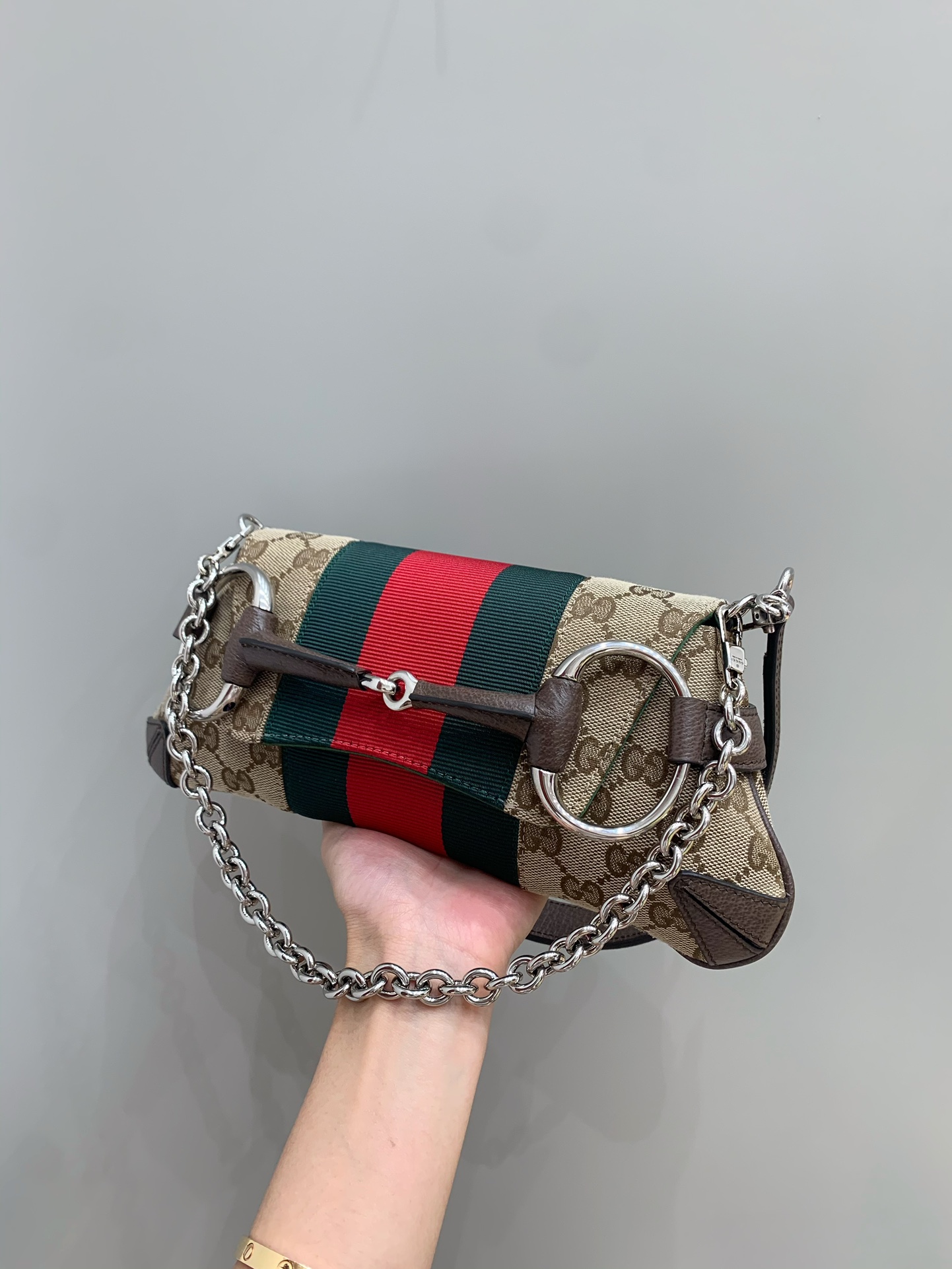 Gucci Horsebit Chain 2023-27x11x5CM Gucci Horsebit Chain 2023-27x11x5CM