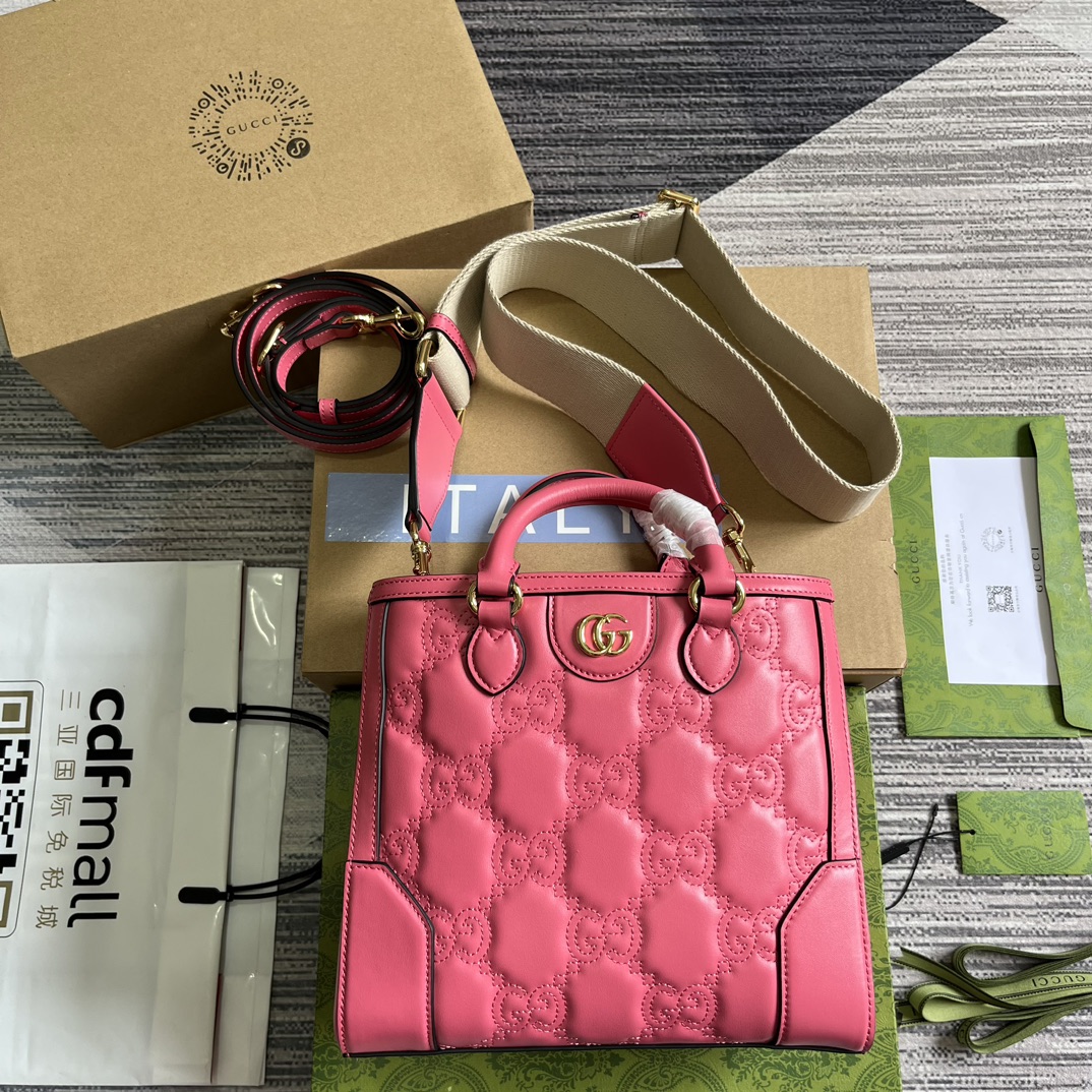 Gucci GG Matelassé Tote Bag-23*22*10CM