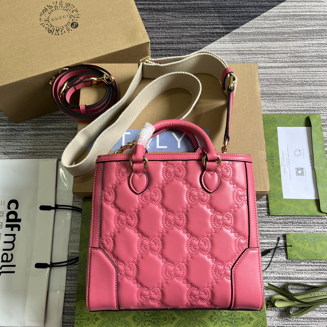 Gucci GG Matelassé Tote Bag-23*22*10CM