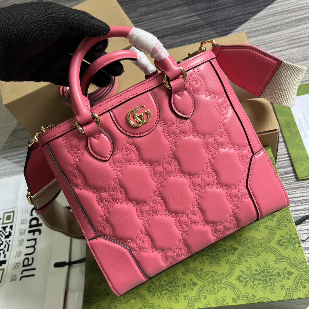 Gucci GG Matelassé Tote Bag-23*22*10CM