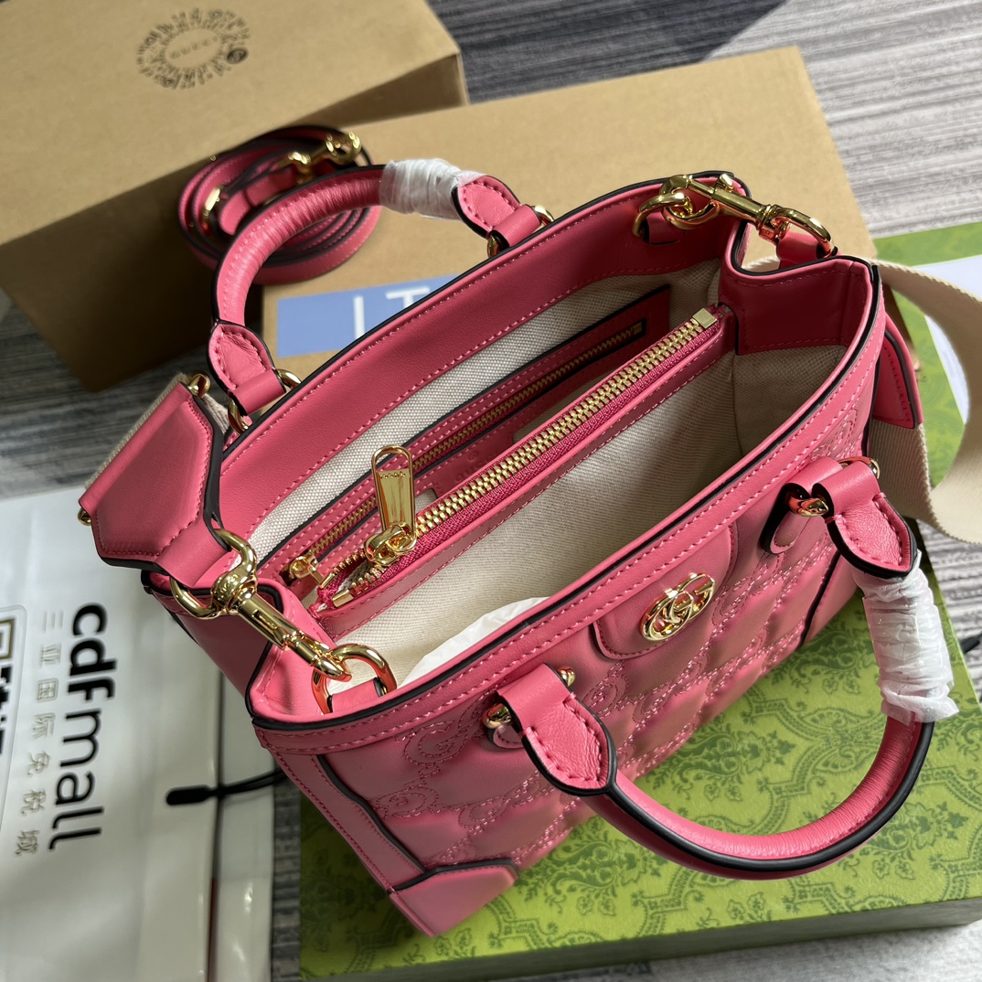 Gucci GG Matelassé Tote Bag-23*22*10CM