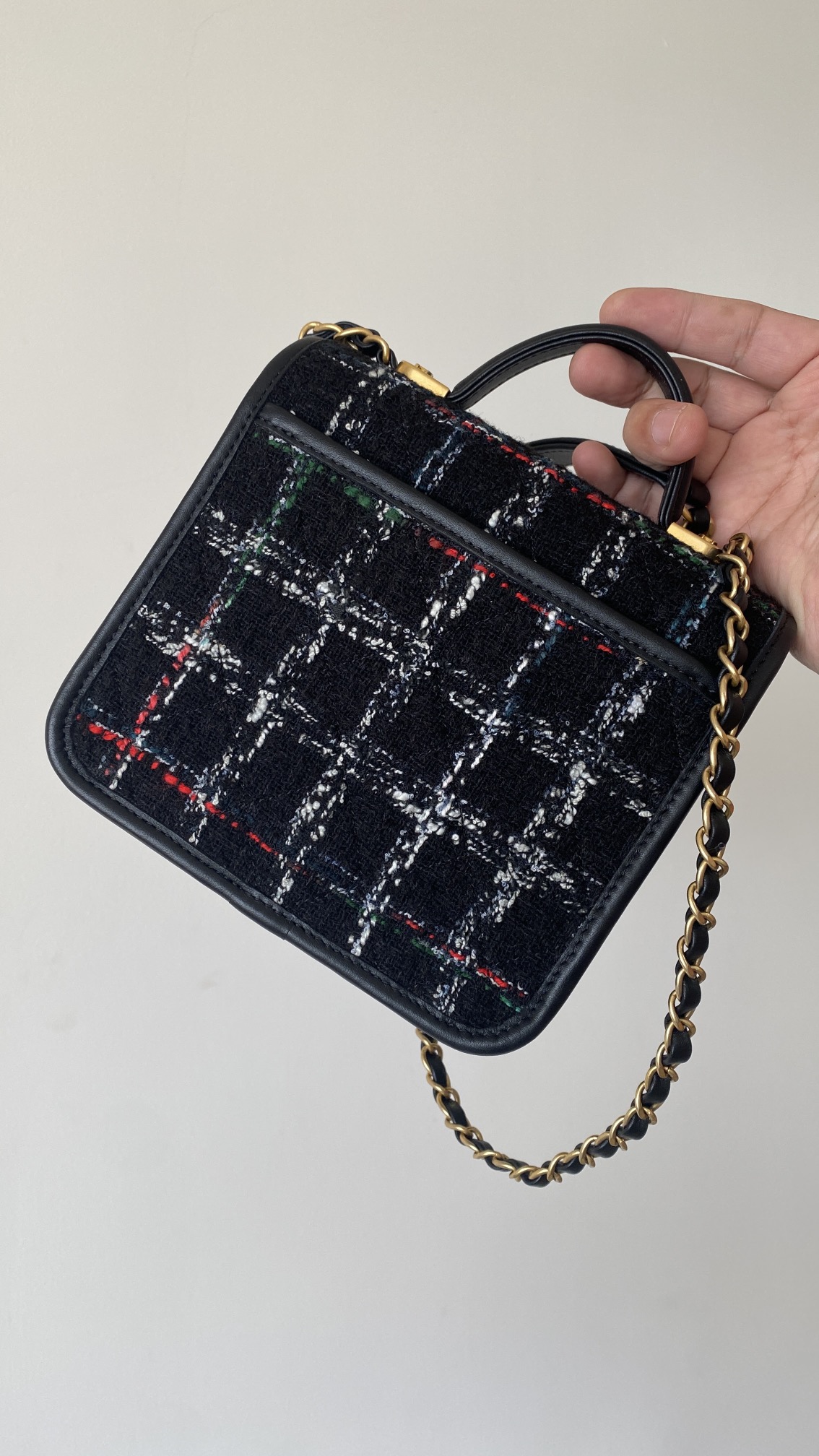 Ch@nel Flap Bag-17×20.5x6CM