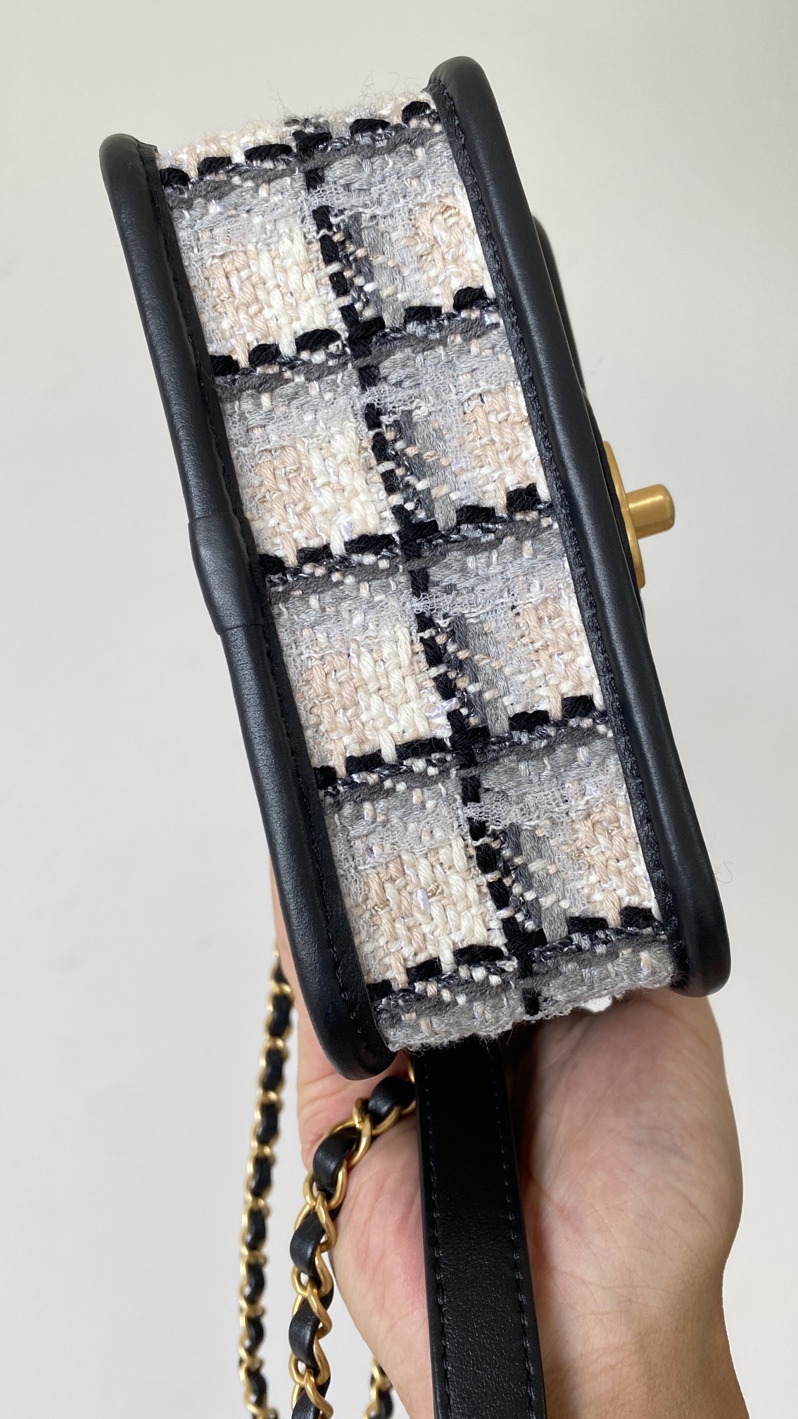 Ch@nel Flap Bag-17×20.5x6CM
