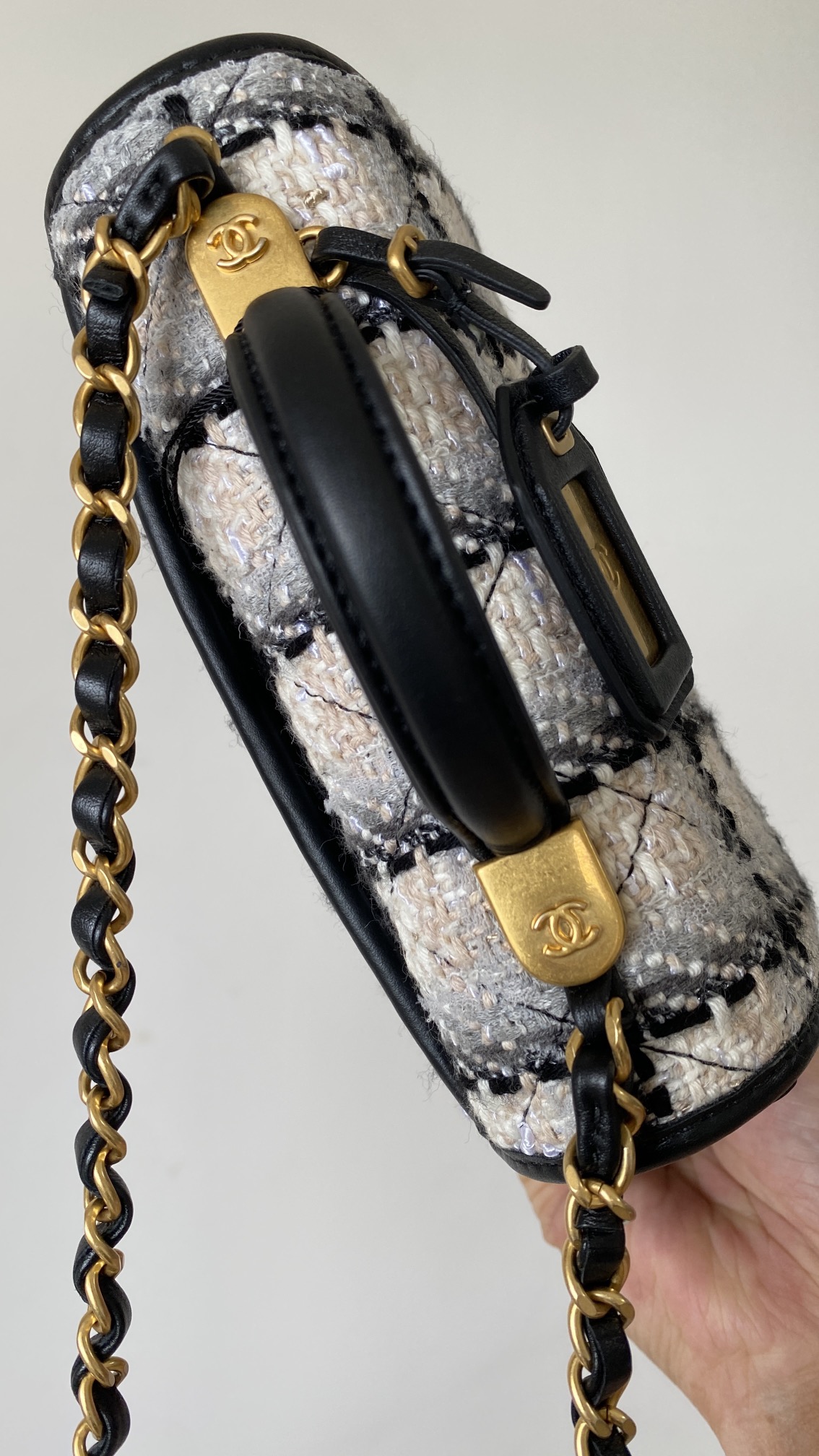 Ch@nel Flap Bag-17×20.5x6CM