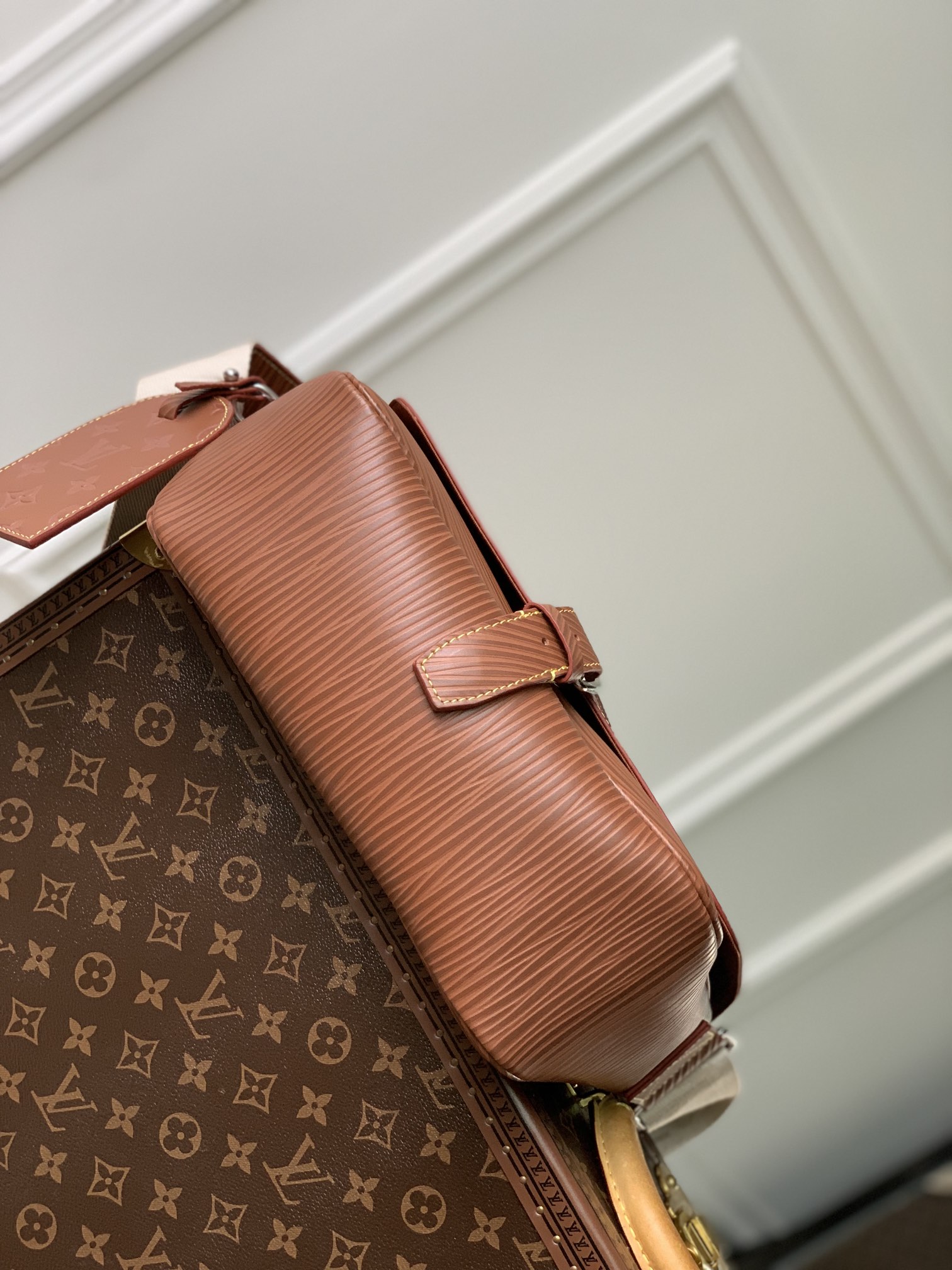 Louis Vuitton Montsouris Bag-34*19*11CM Louis Vuitton Montsouris Bag-34*19*11CM