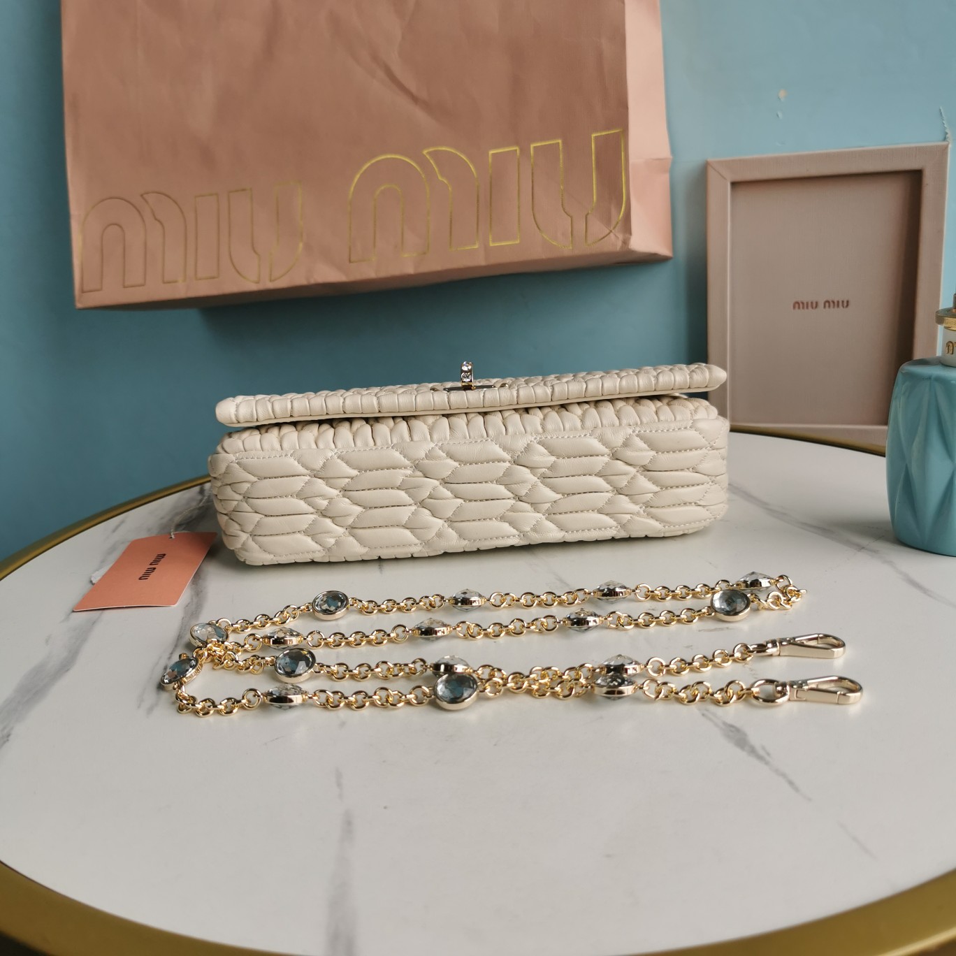 MiuMiu Chain Bag-22.5*4.5*12CM