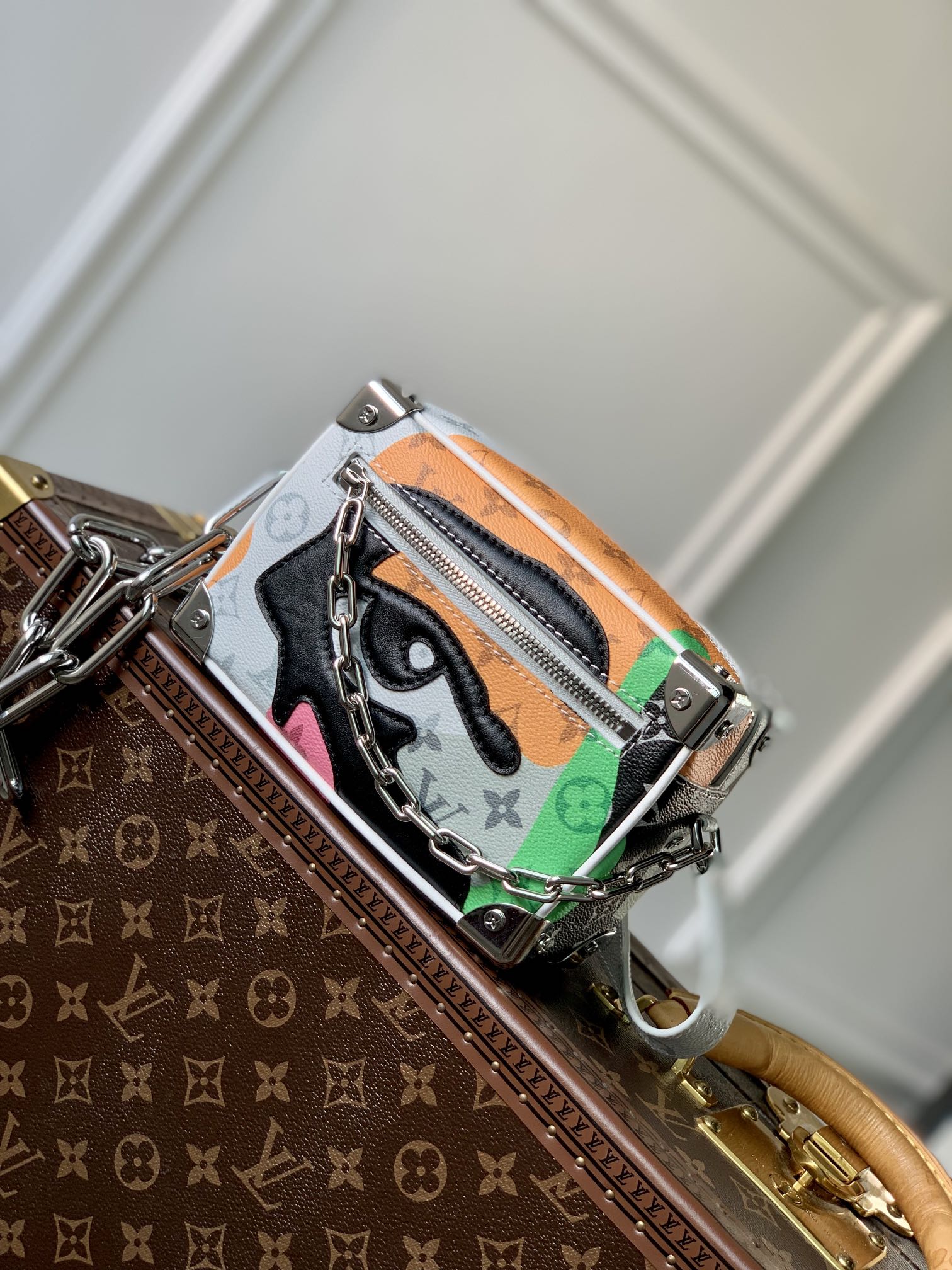 Louis Vuitton Mini Soft Trunk-M23144-18*13*8M