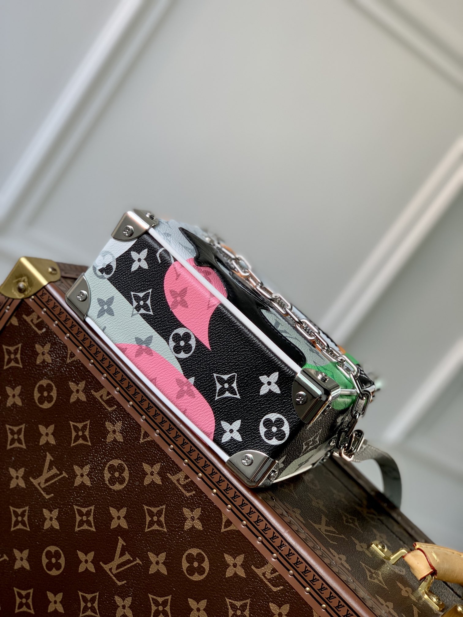 Louis Vuitton Mini Soft Trunk-M23144-18*13*8M Louis Vuitton Mini Soft Trunk-M23144-18*13*8M