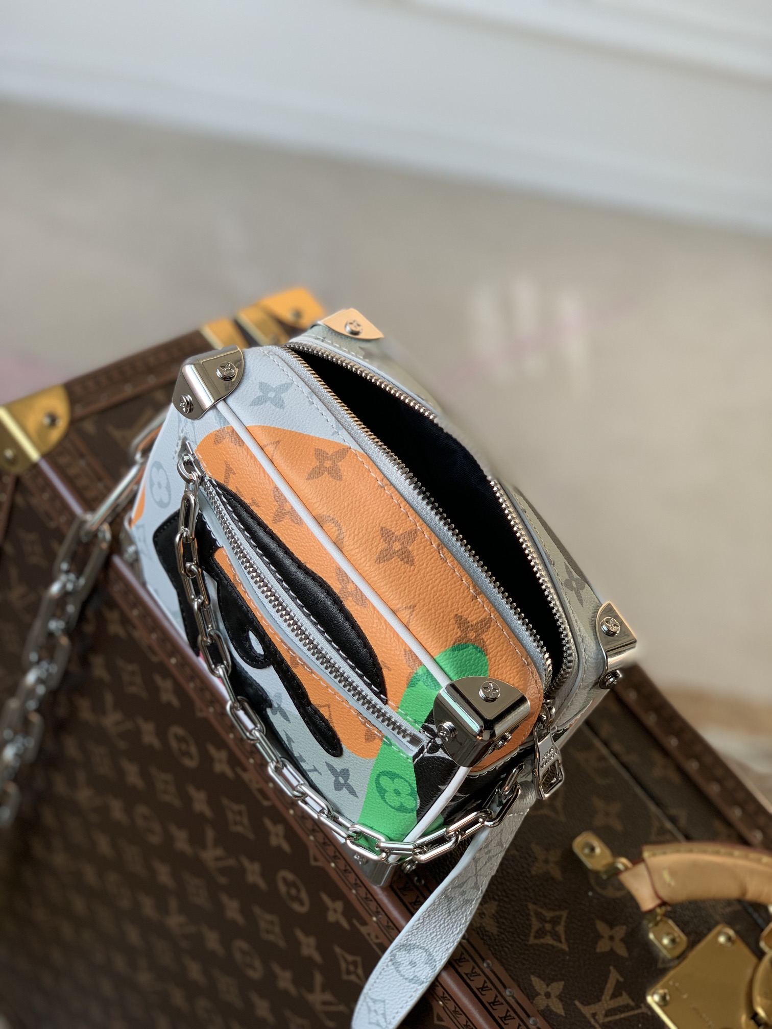 Louis Vuitton Mini Soft Trunk-M23144-18*13*8M Louis Vuitton Mini Soft Trunk-M23144-18*13*8M