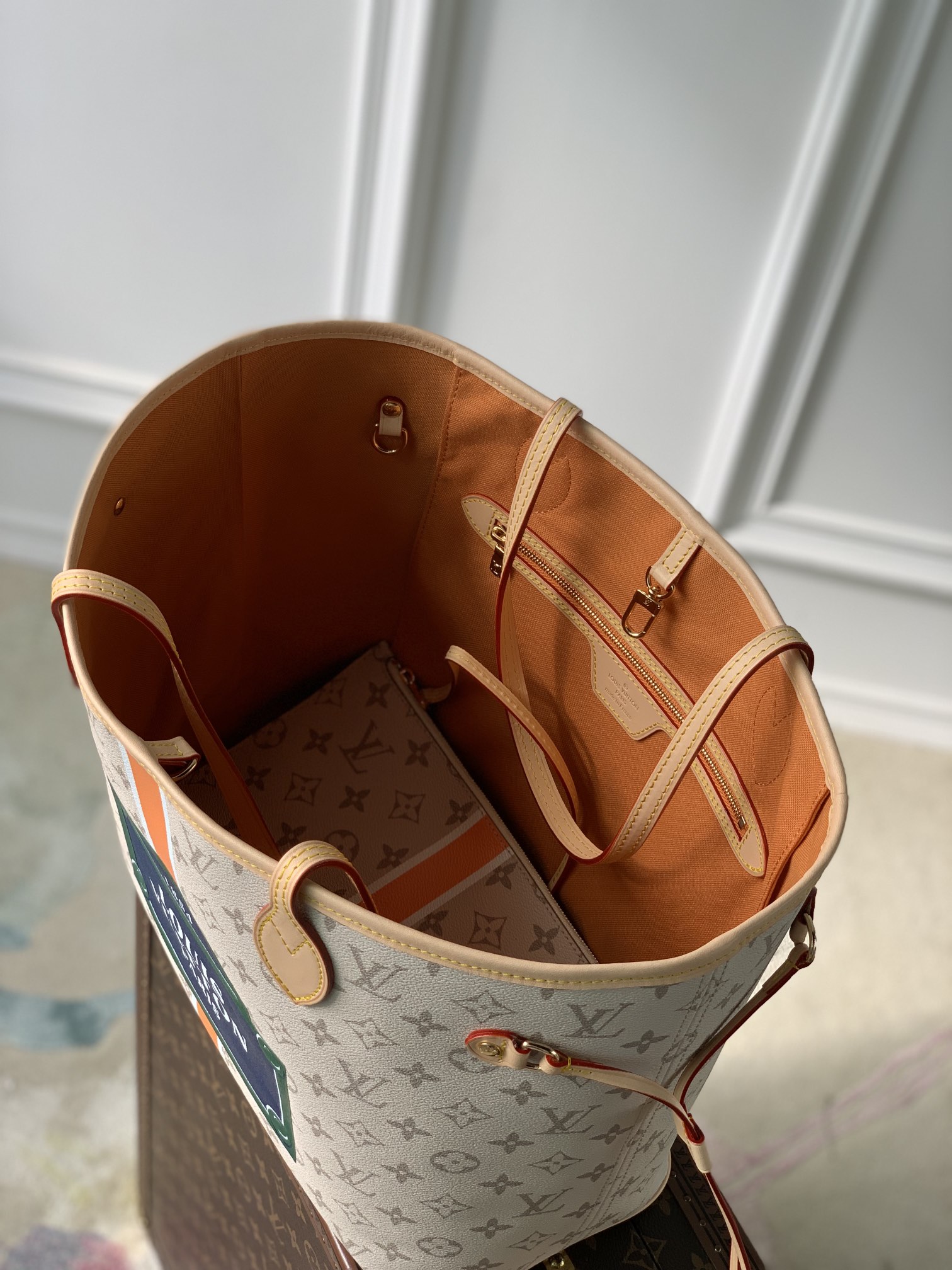 Louis Vuitton Neverfull M46102-32*29*17CM