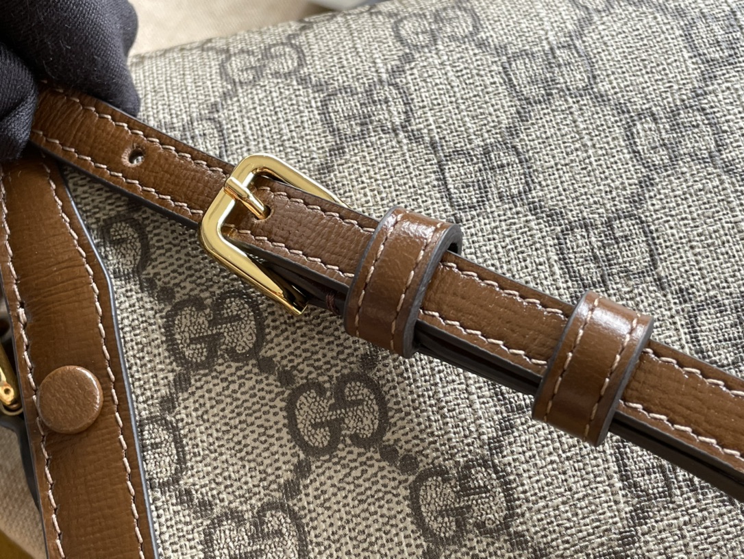 Gucci GG Horsebit 1955 Bag-18x12x5CM Gucci GG Horsebit 1955 Bag-18x12x5CM