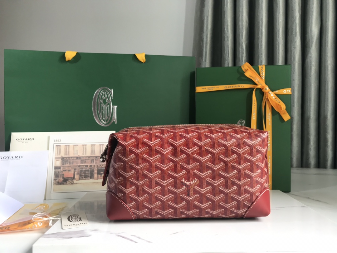 Goyard Cosmetic Bag-25x12x12CM