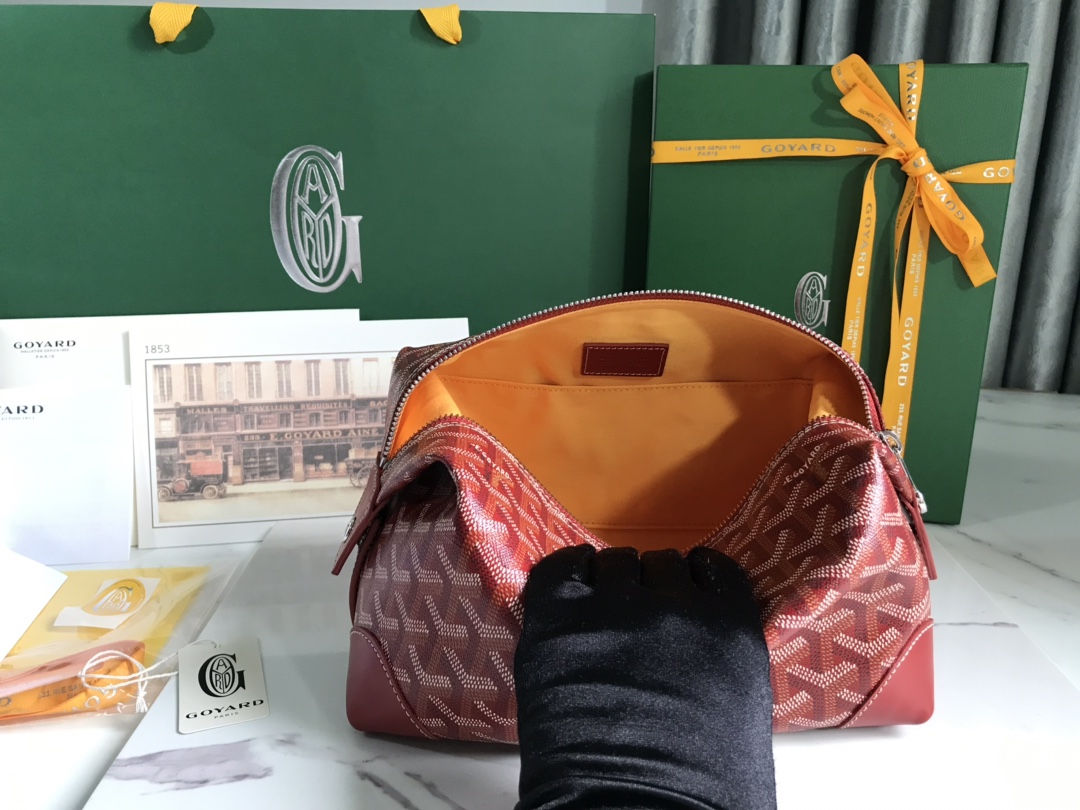 Goyard Cosmetic Bag-25x12x12CM