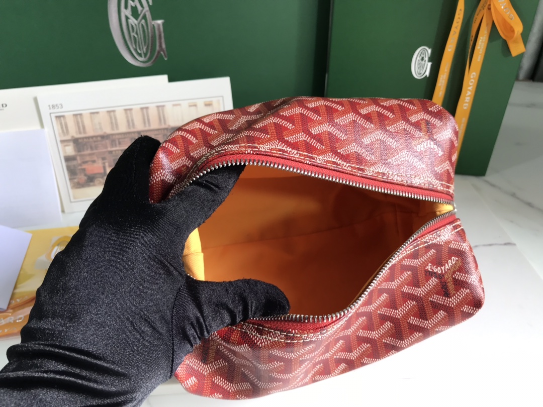 Goyard Cosmetic Bag-25x12x12CM