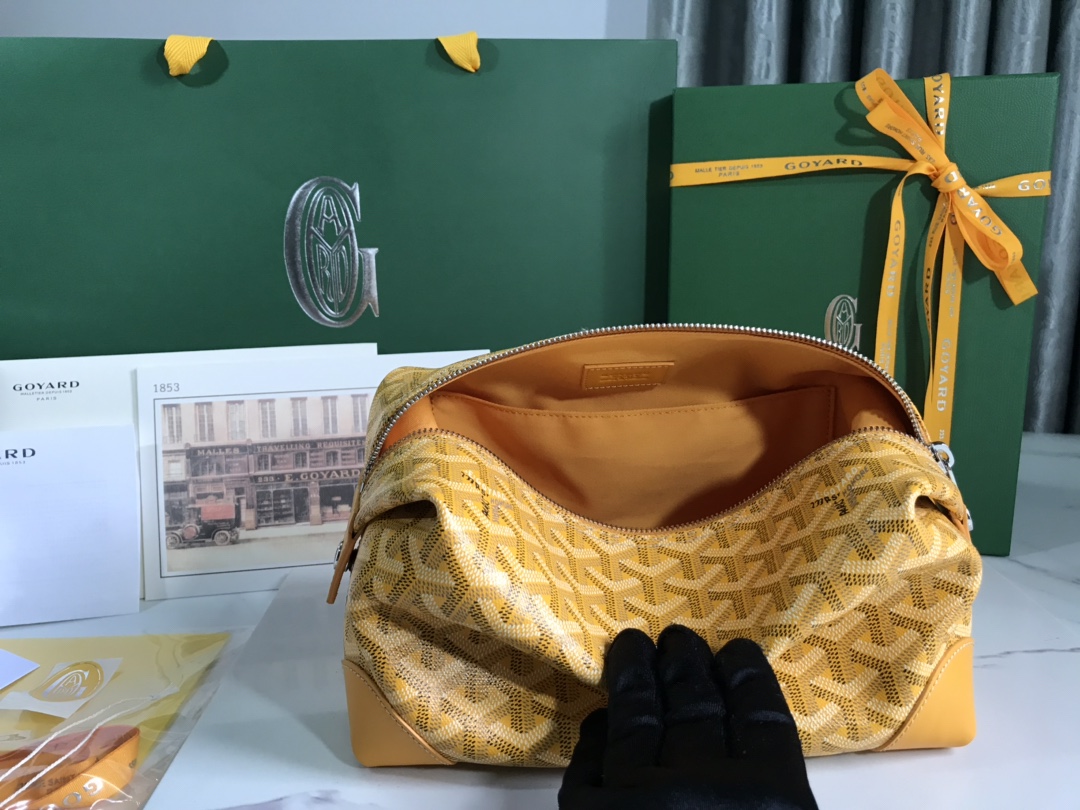 Goyard Cosmetic Bag-25x12x12CM Goyard Cosmetic Bag-25x12x12CM