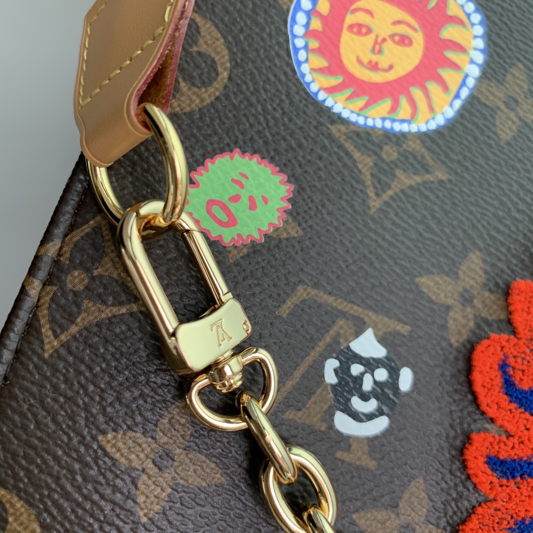 Louis Vuitton x YK Toiletry Pouch On Chain – 25 x 20 x 5.5 CM