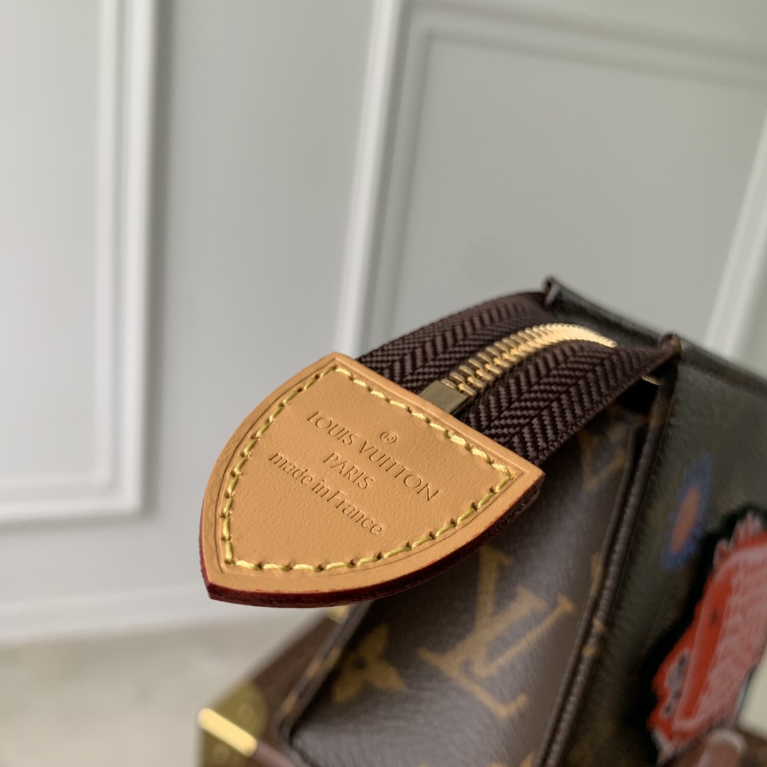 Louis Vuitton x YK Toiletry Pouch On Chain – 25 x 20 x 5.5 CM