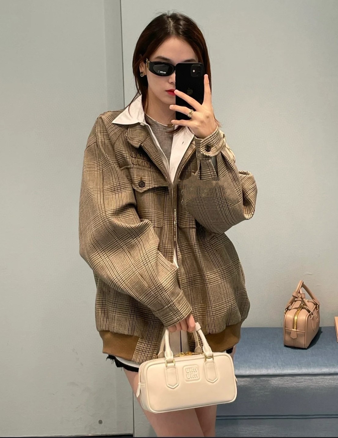 MiuMiu SS23 Softy Padded Bag-22*10*7.5CM
