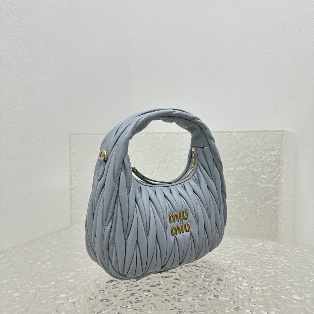 MiuMiu Wander Hobo Bag-20*6*17CM