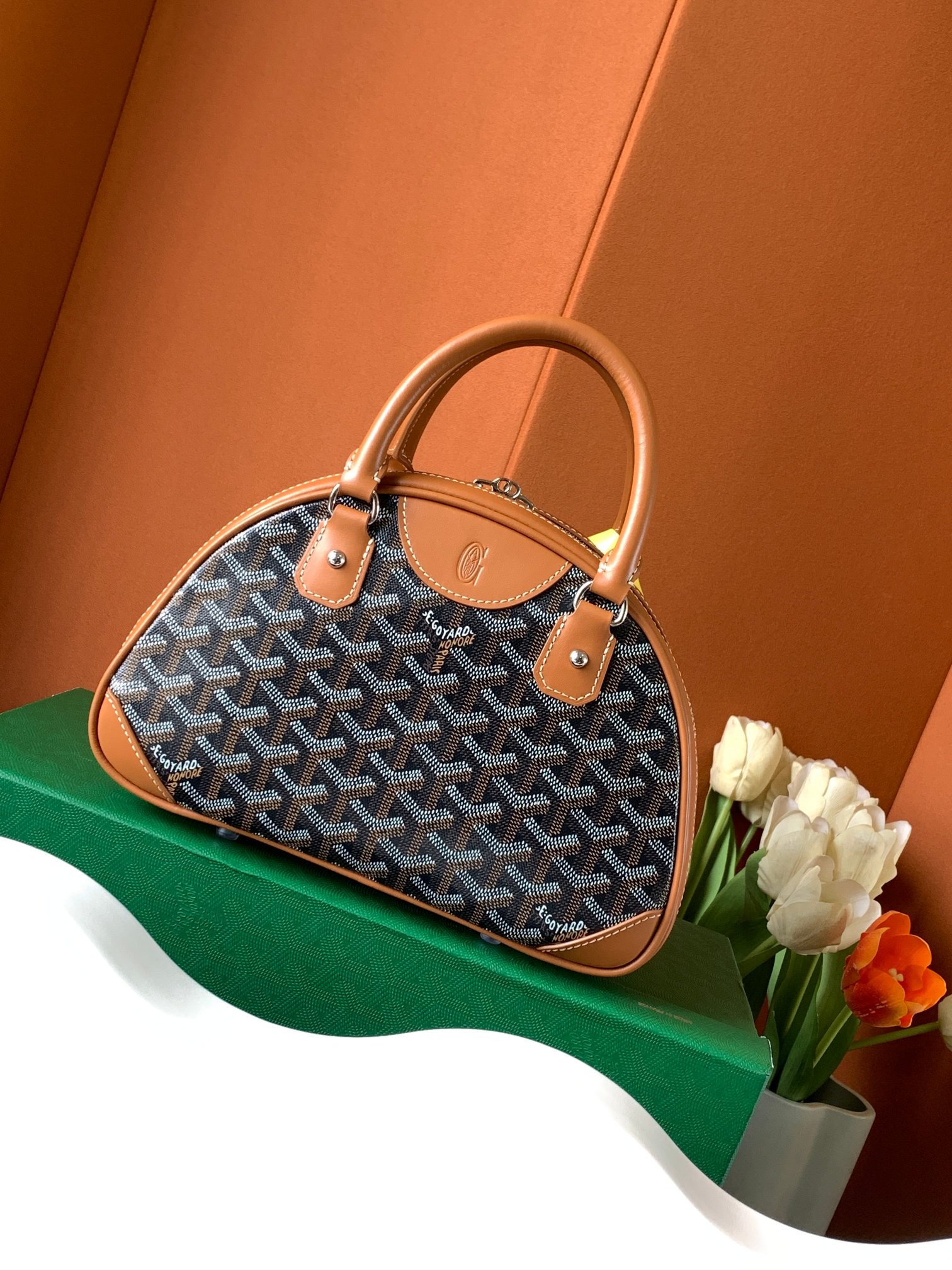 Goyard Vintage Bag-26.5x8x17CM