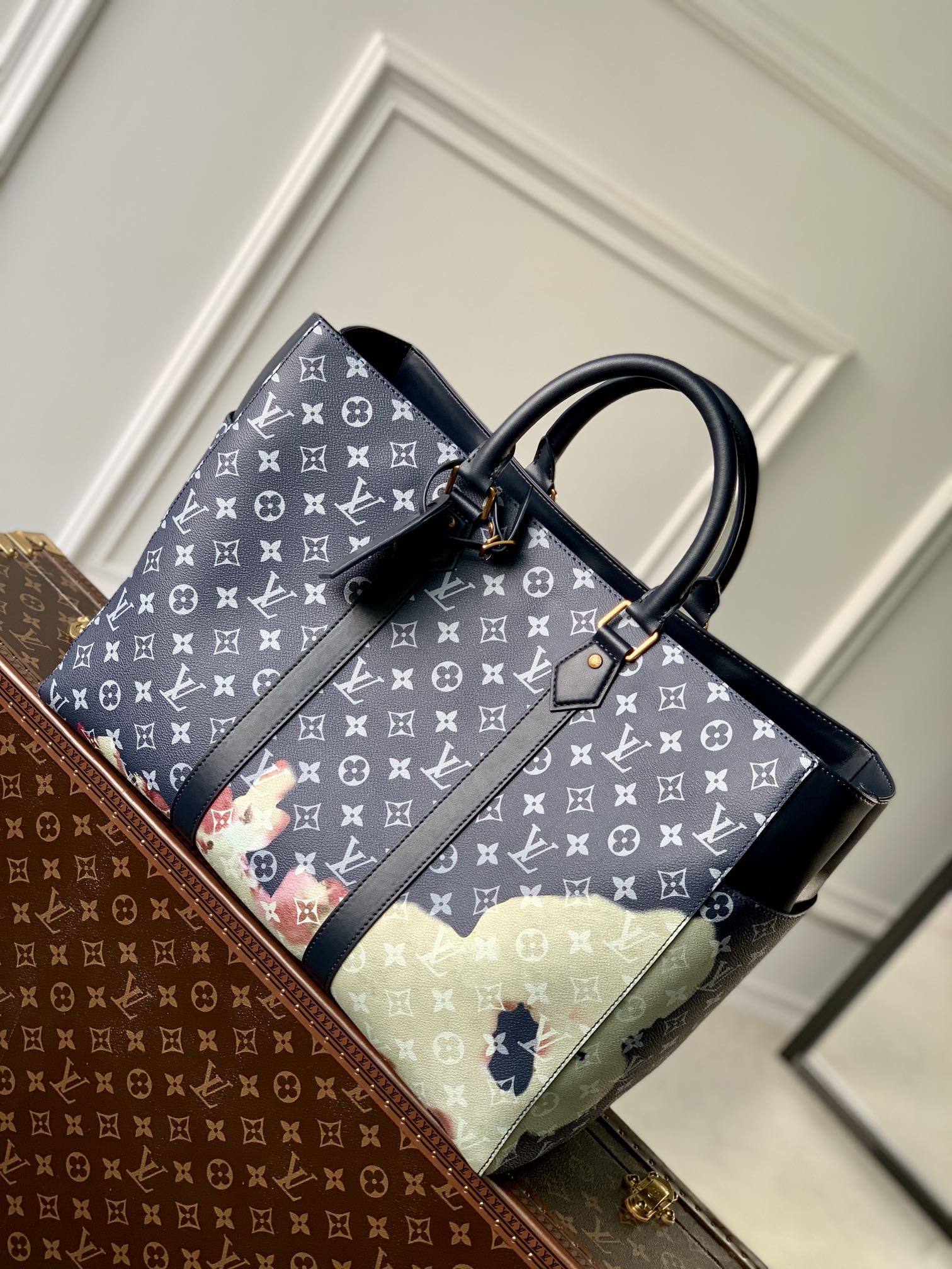 Louis Vuitton Sac Plat Handbags-44 x 33 x 18CM
