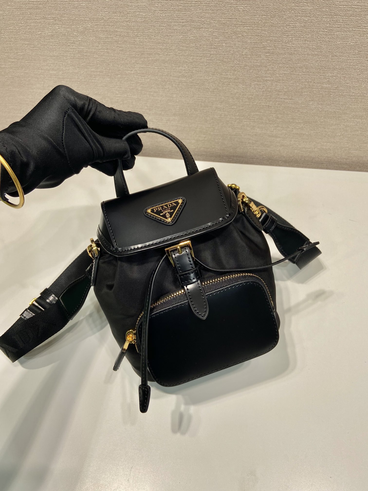 Prada Backpack 1BZ075 -16*18*10.5CM