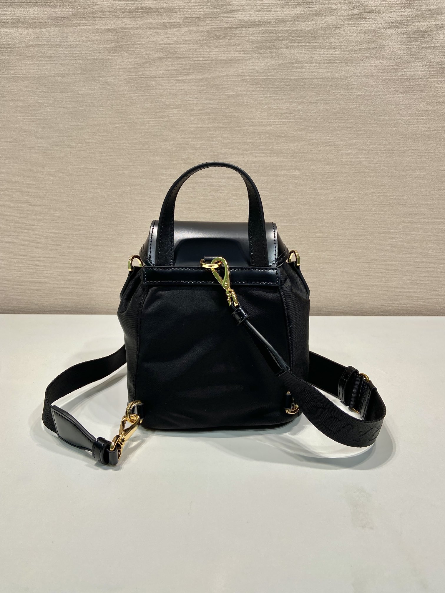 Prada Backpack 1BZ075 -16*18*10.5CM Prada Backpack 1BZ075 -16*18*10.5CM