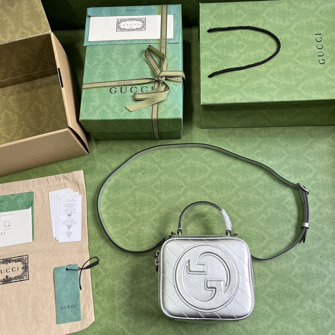 Gucci Blondie Handbag-17*15*9CM