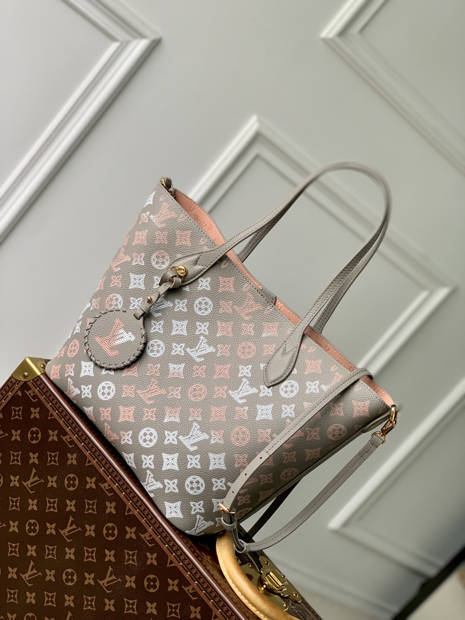 Louis Vuitton Blossom Handbags-30*27.5*16CM